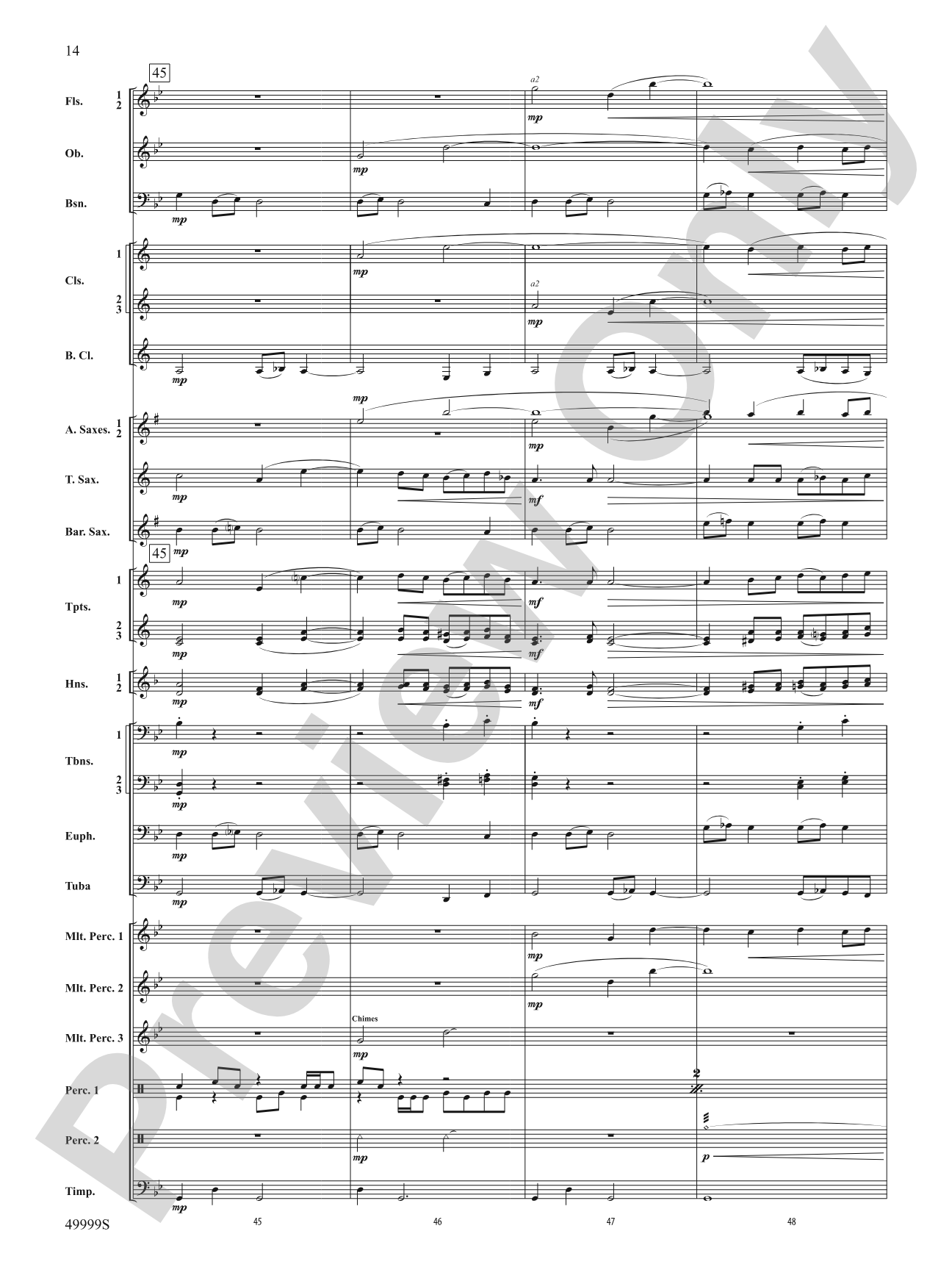 Swarm: Concert Band Conductor Score & Parts