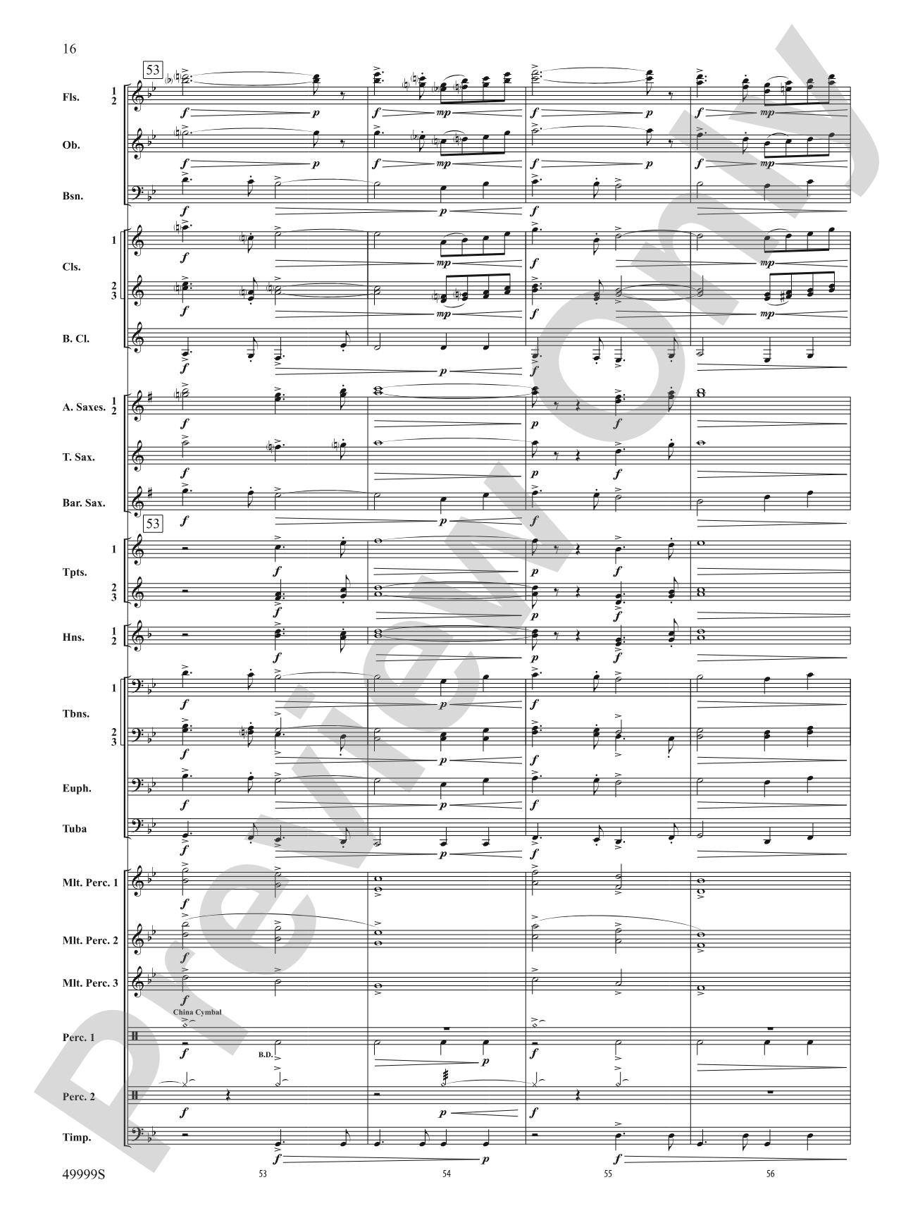 Swarm: Concert Band Conductor Score & Parts