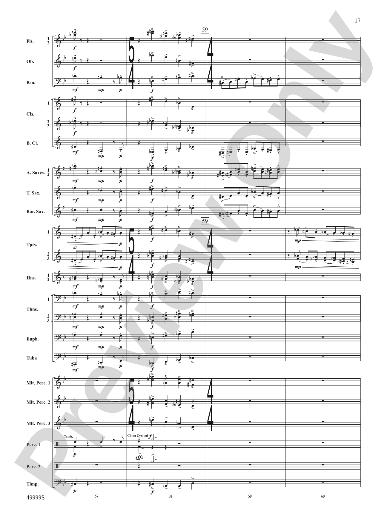 Swarm: Concert Band Conductor Score & Parts