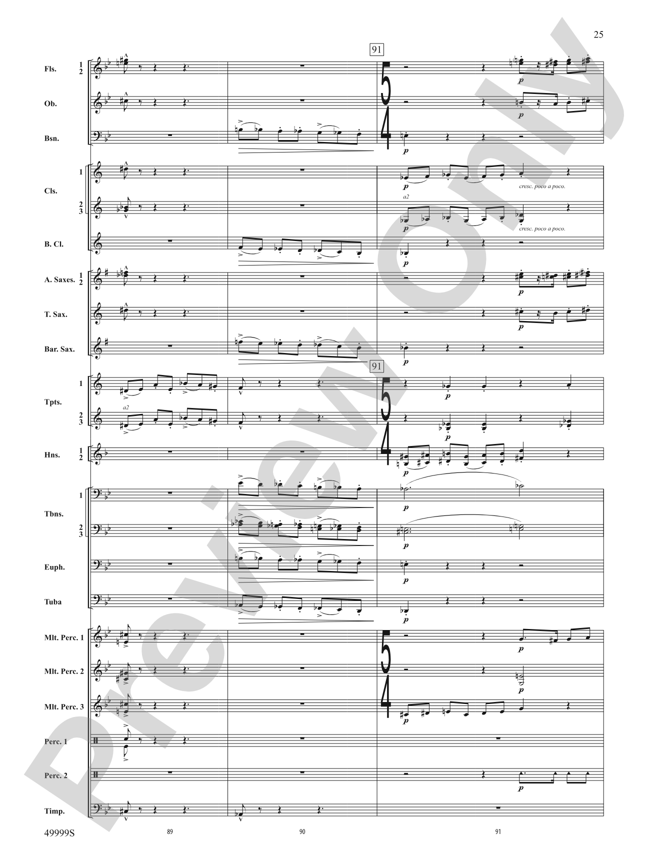 Swarm: Concert Band Conductor Score & Parts