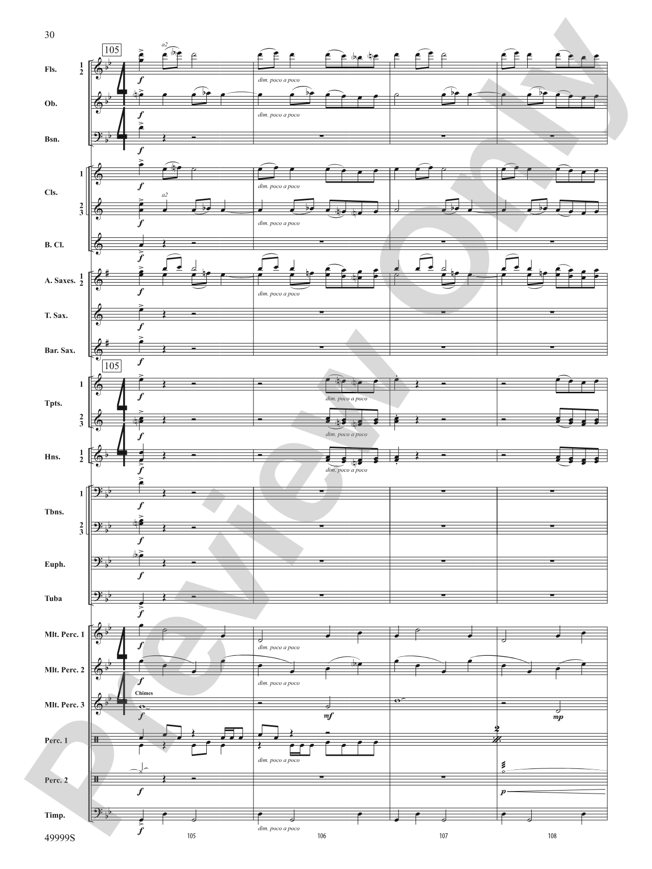 Swarm: Concert Band Conductor Score & Parts