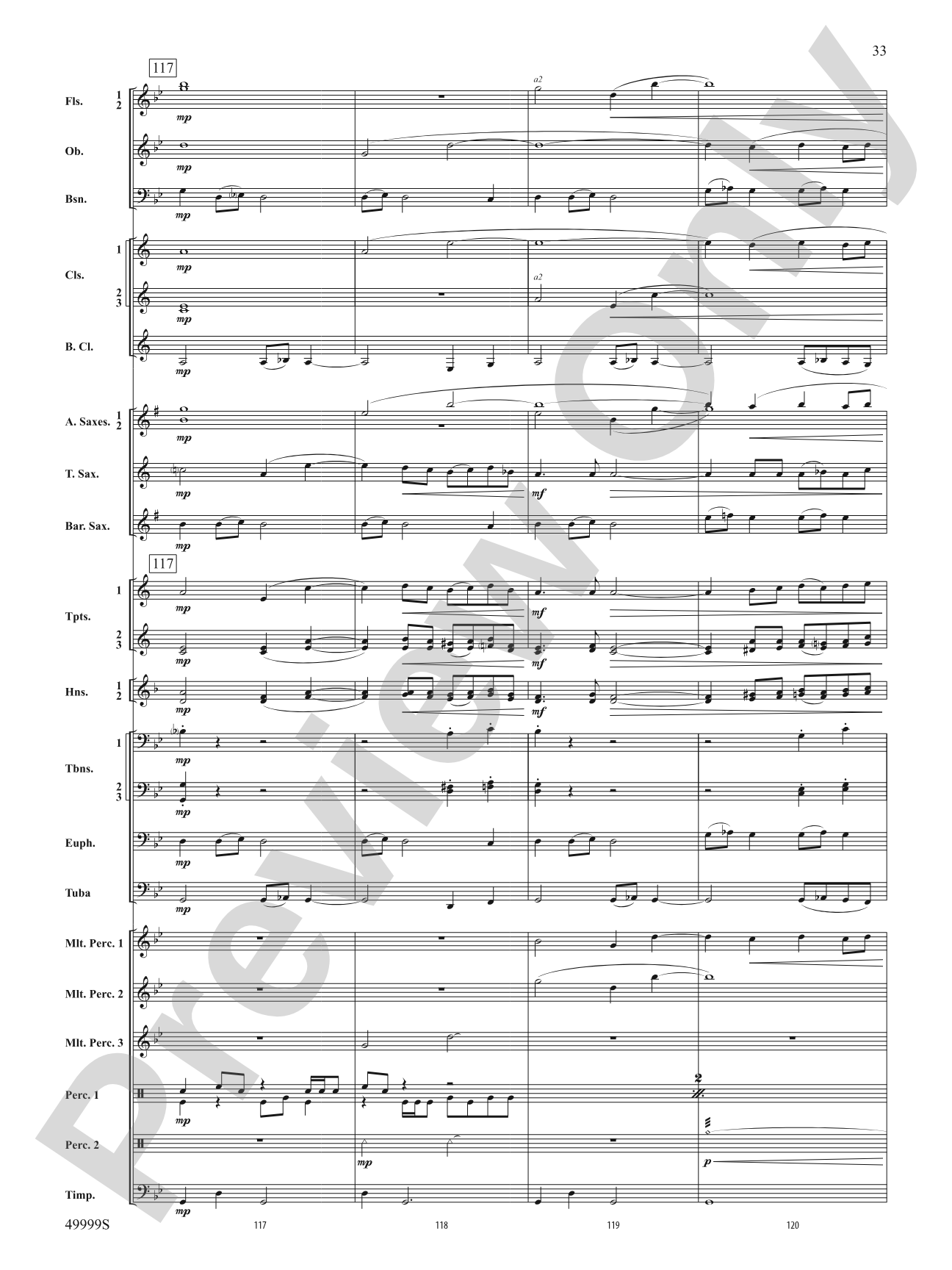 Swarm: Concert Band Conductor Score & Parts