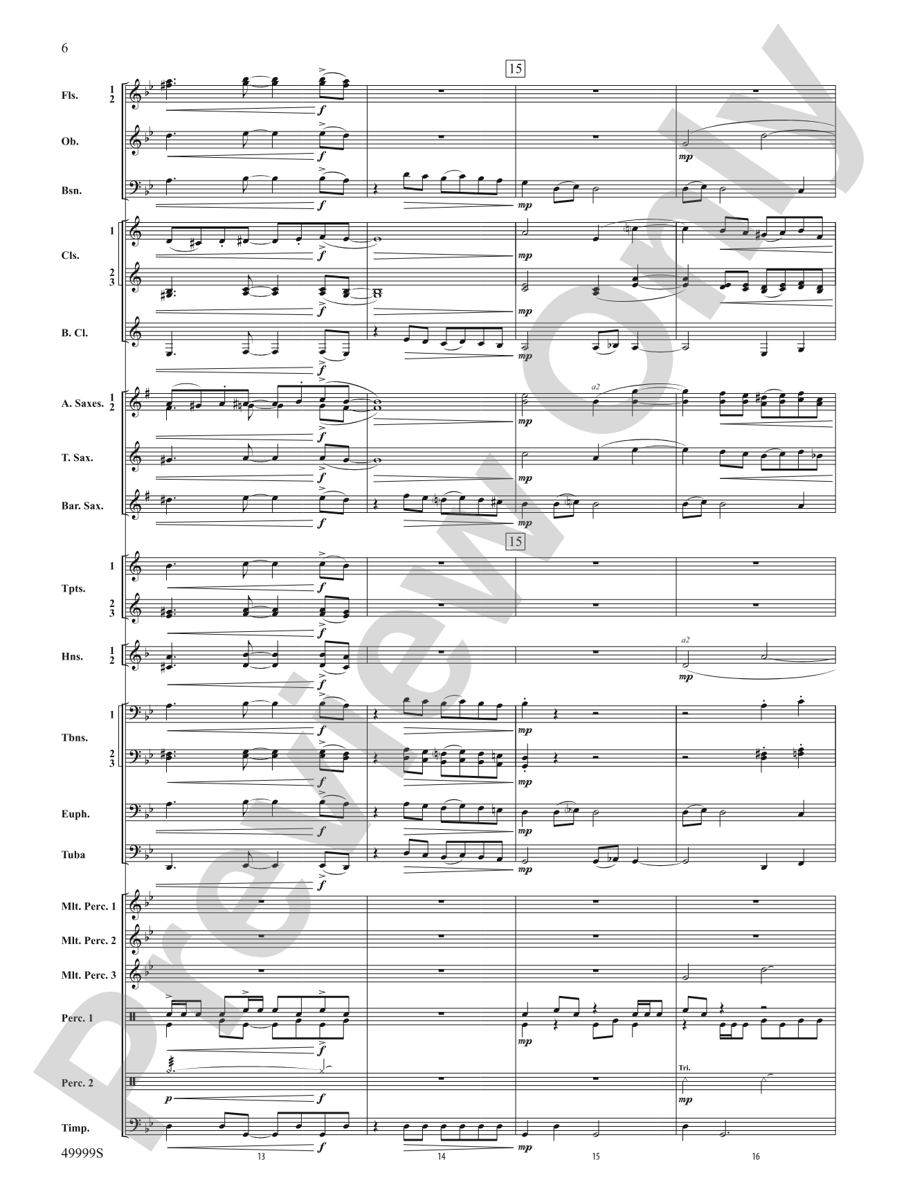 Swarm: Concert Band Conductor Score & Parts
