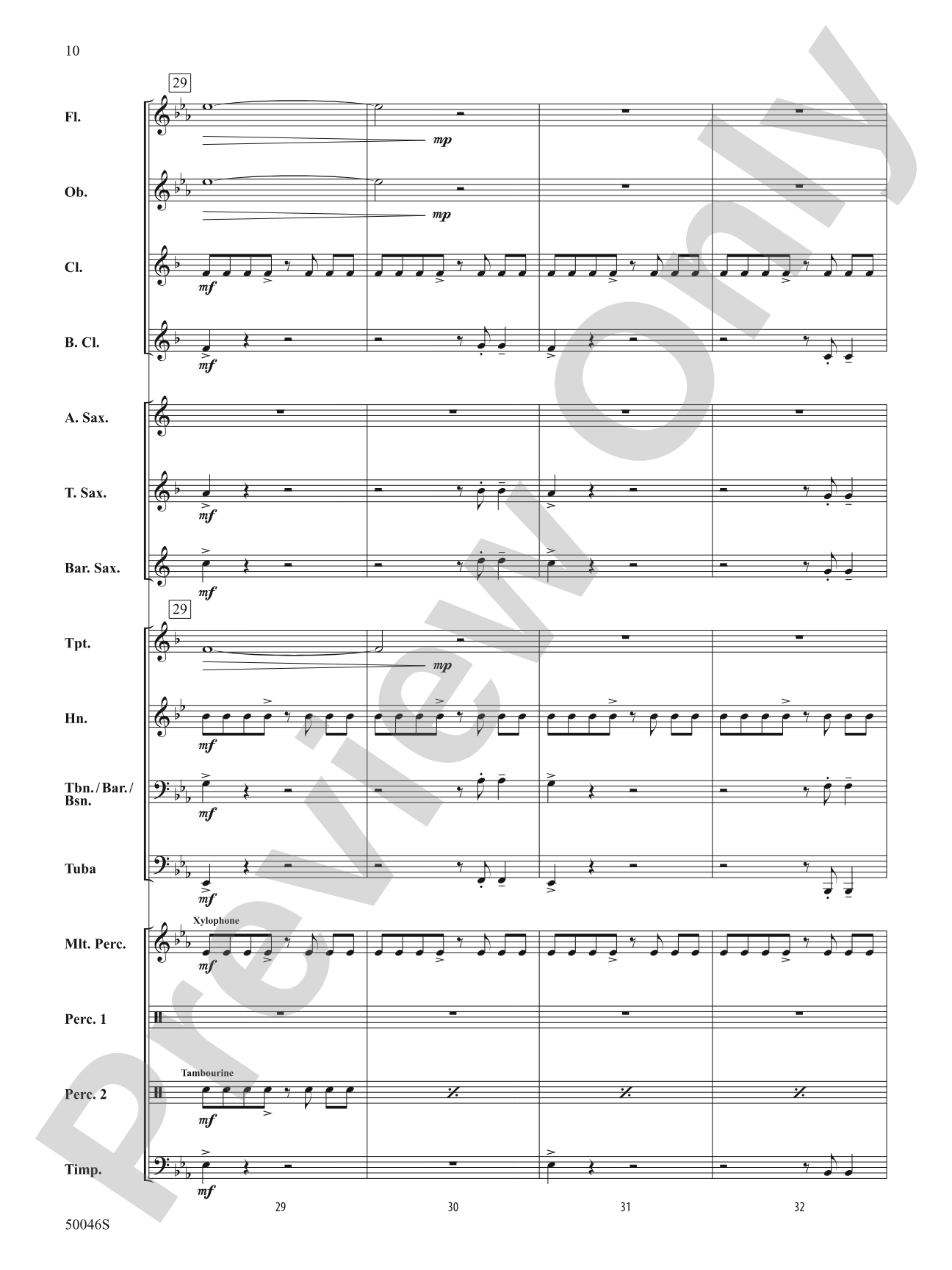 Destiny Awaits: Concert Band Conductor Score & Parts