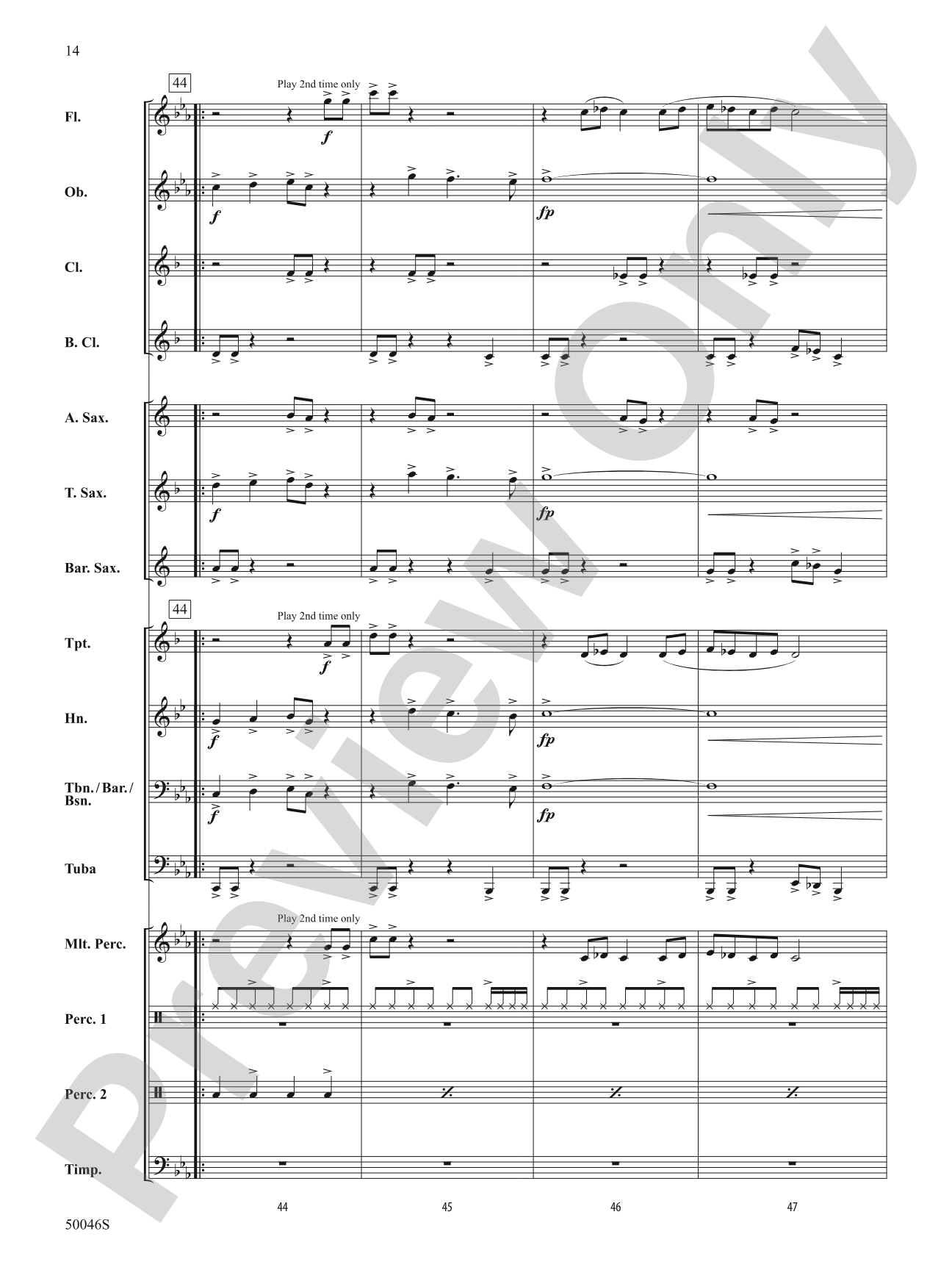 Destiny Awaits: Concert Band Conductor Score & Parts