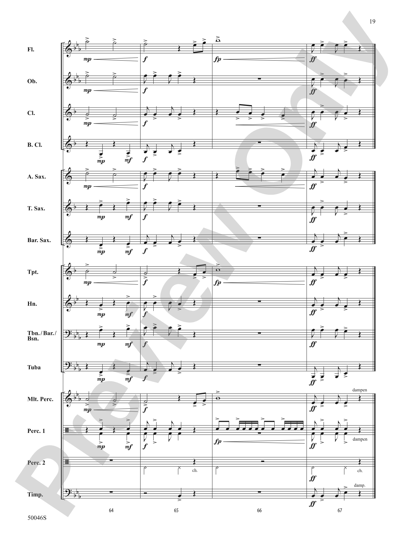Destiny Awaits: Concert Band Conductor Score & Parts