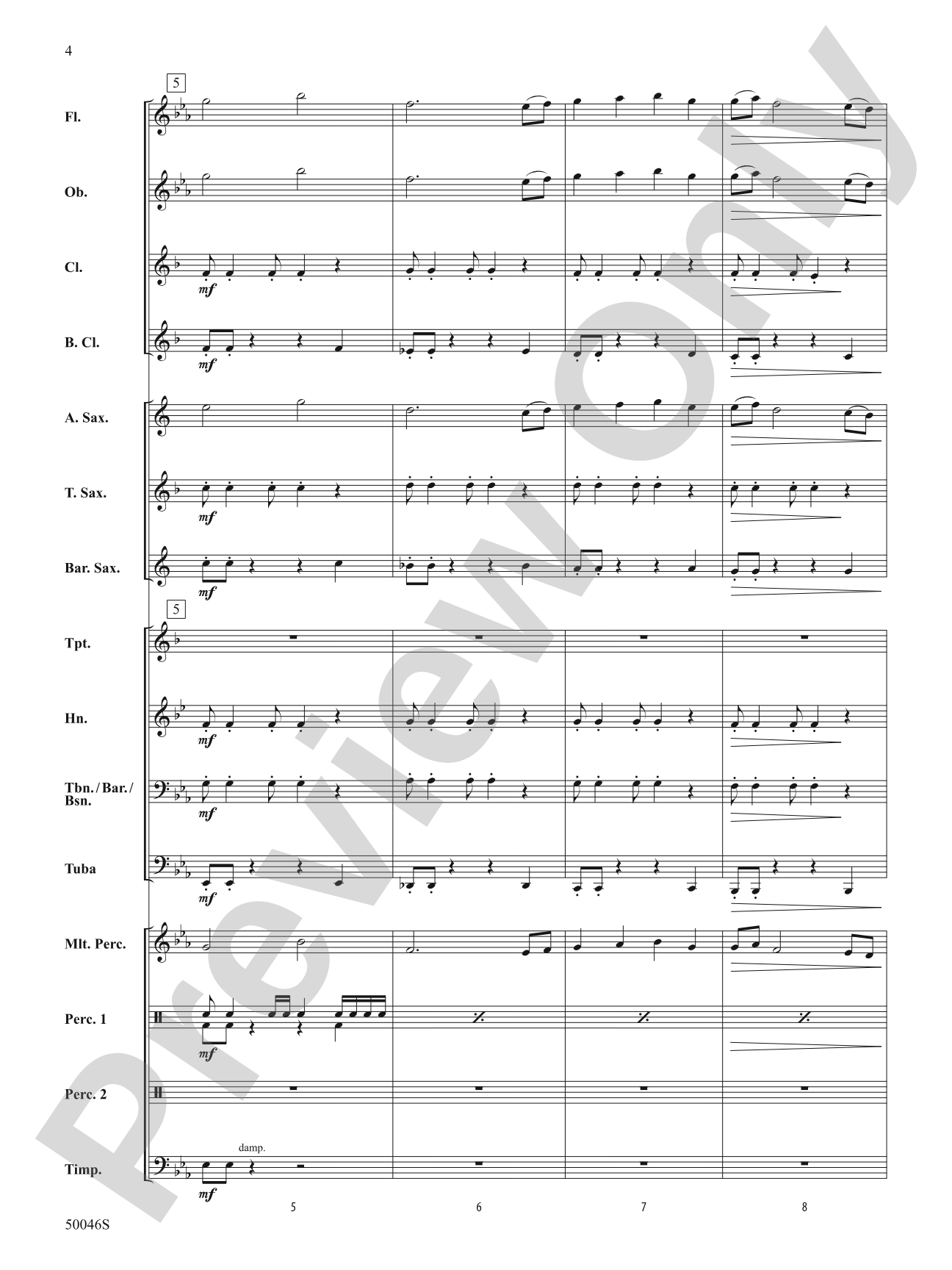 Destiny Awaits: Concert Band Conductor Score & Parts