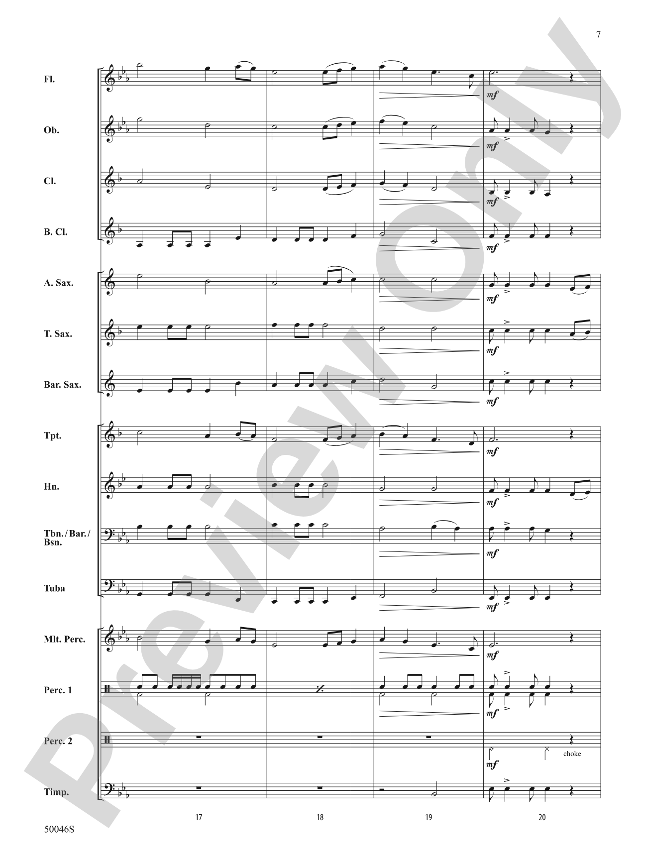 Destiny Awaits: Concert Band Conductor Score & Parts