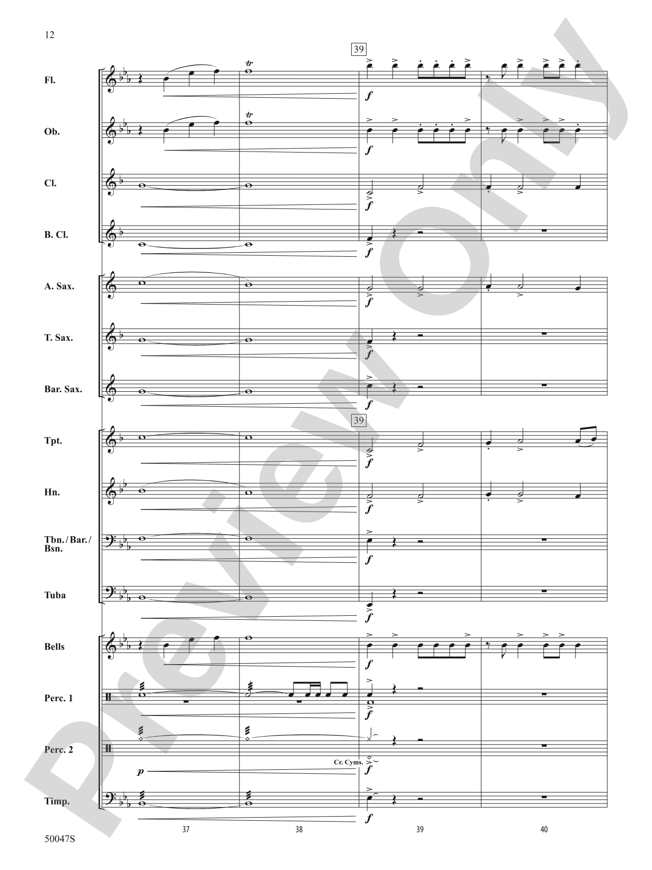 Off the Line!: Concert Band Conductor Score & Parts
