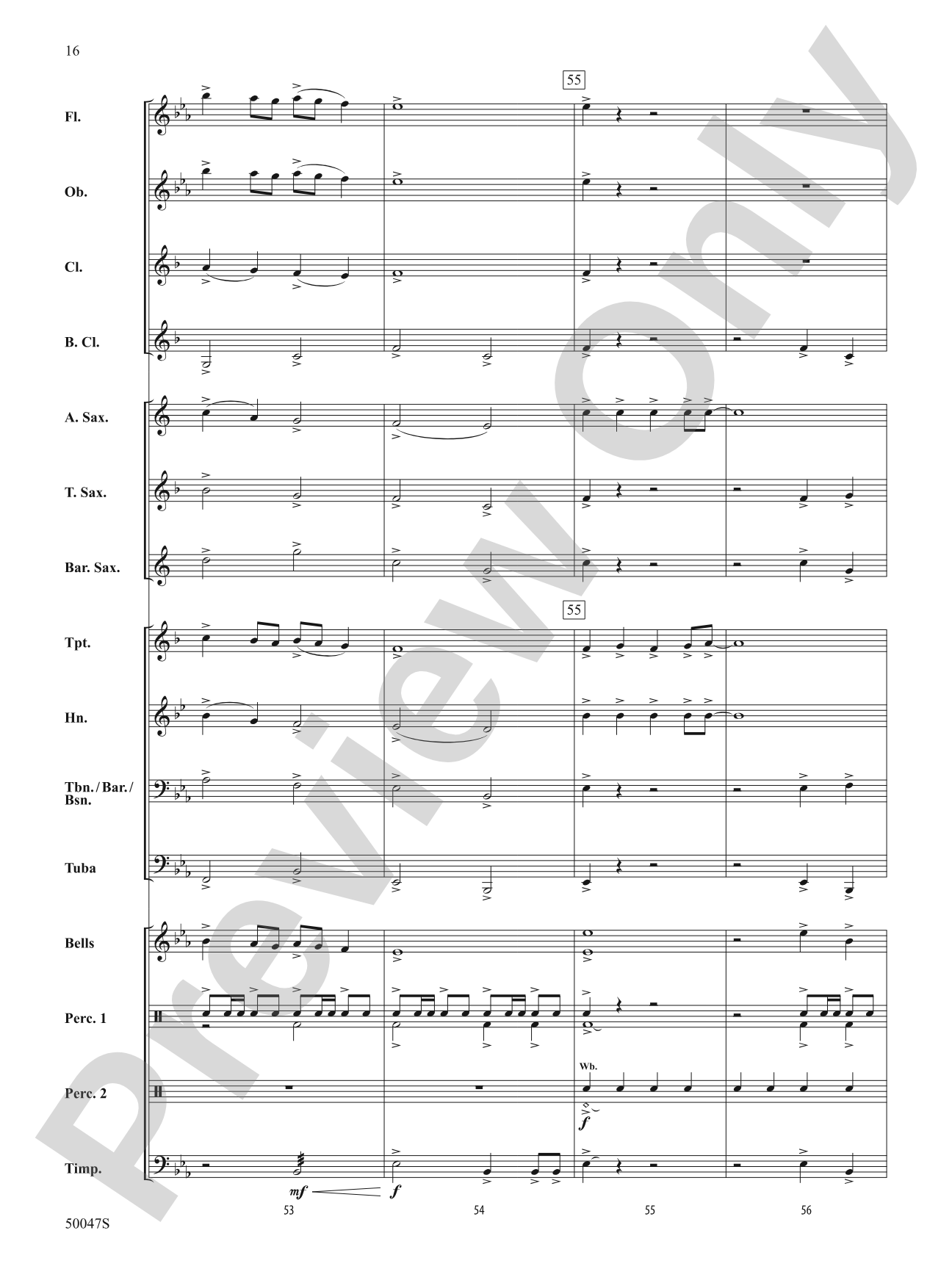 Off the Line!: Concert Band Conductor Score & Parts