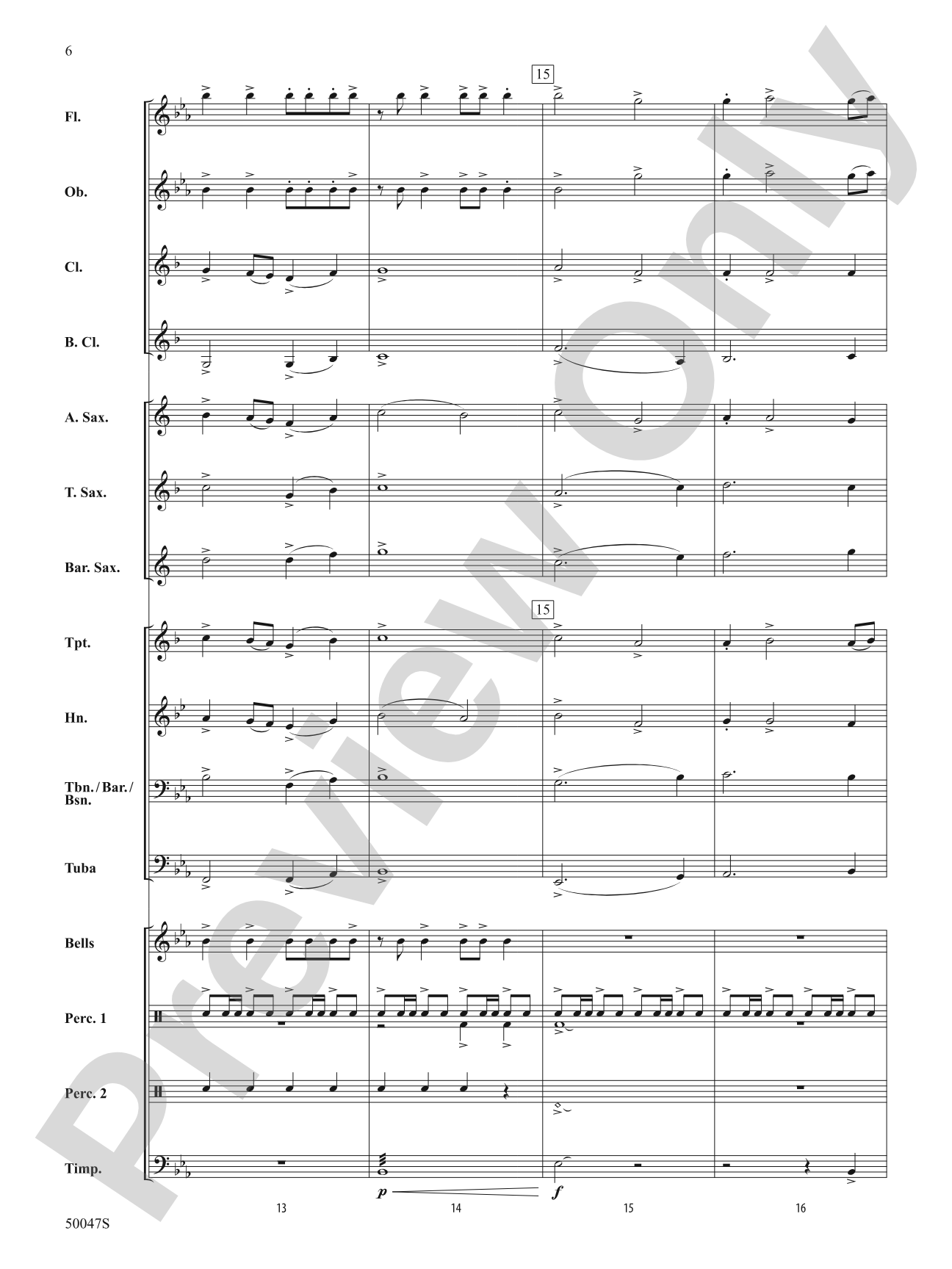 Off the Line!: Concert Band Conductor Score & Parts