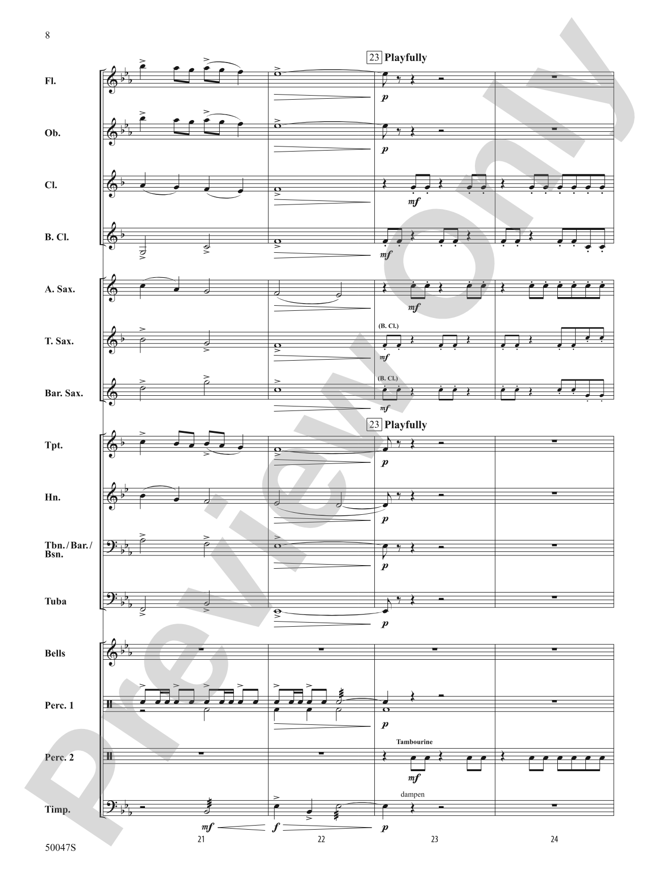 Off the Line!: Concert Band Conductor Score & Parts