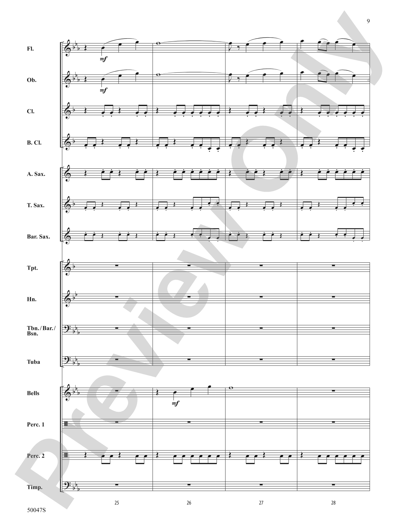 Off the Line!: Concert Band Conductor Score & Parts
