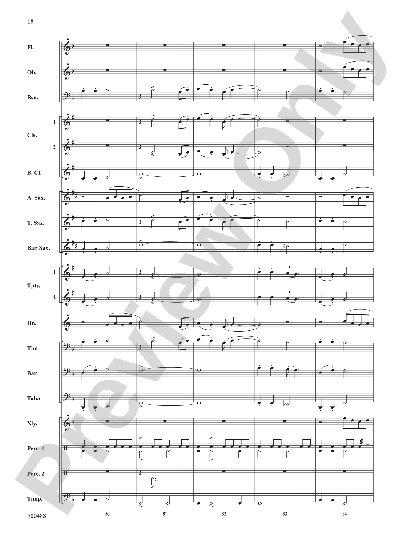 Giddy Up!: Concert Band Conductor Score & Parts