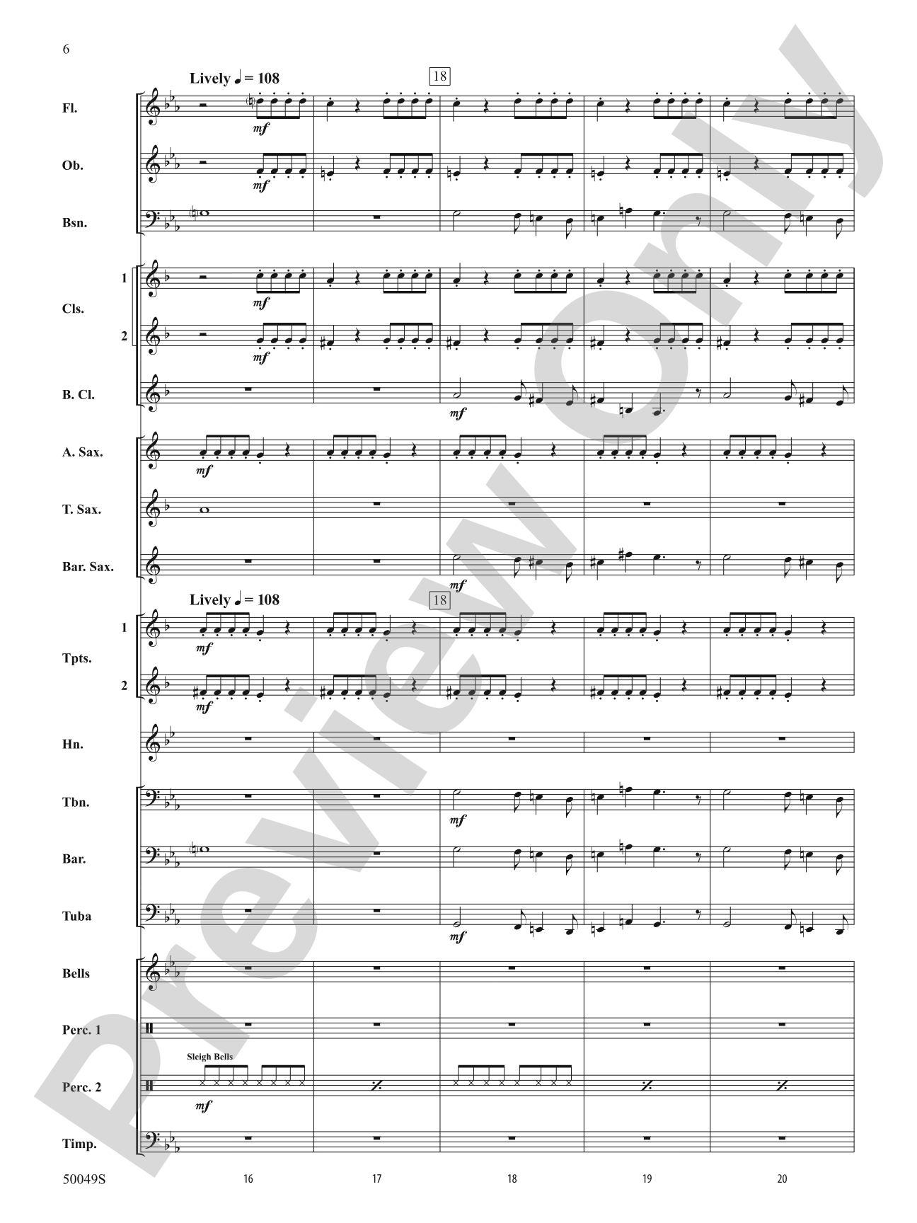 Autumn in the Rockies: Concert Band Conductor Score & Parts