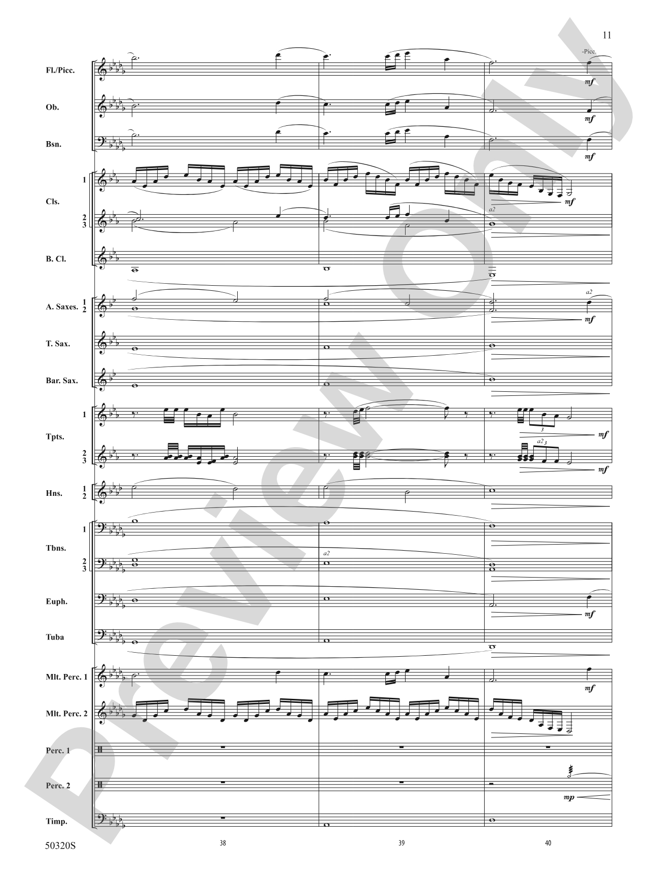 To Light: Concert Band Conductor Score & Parts