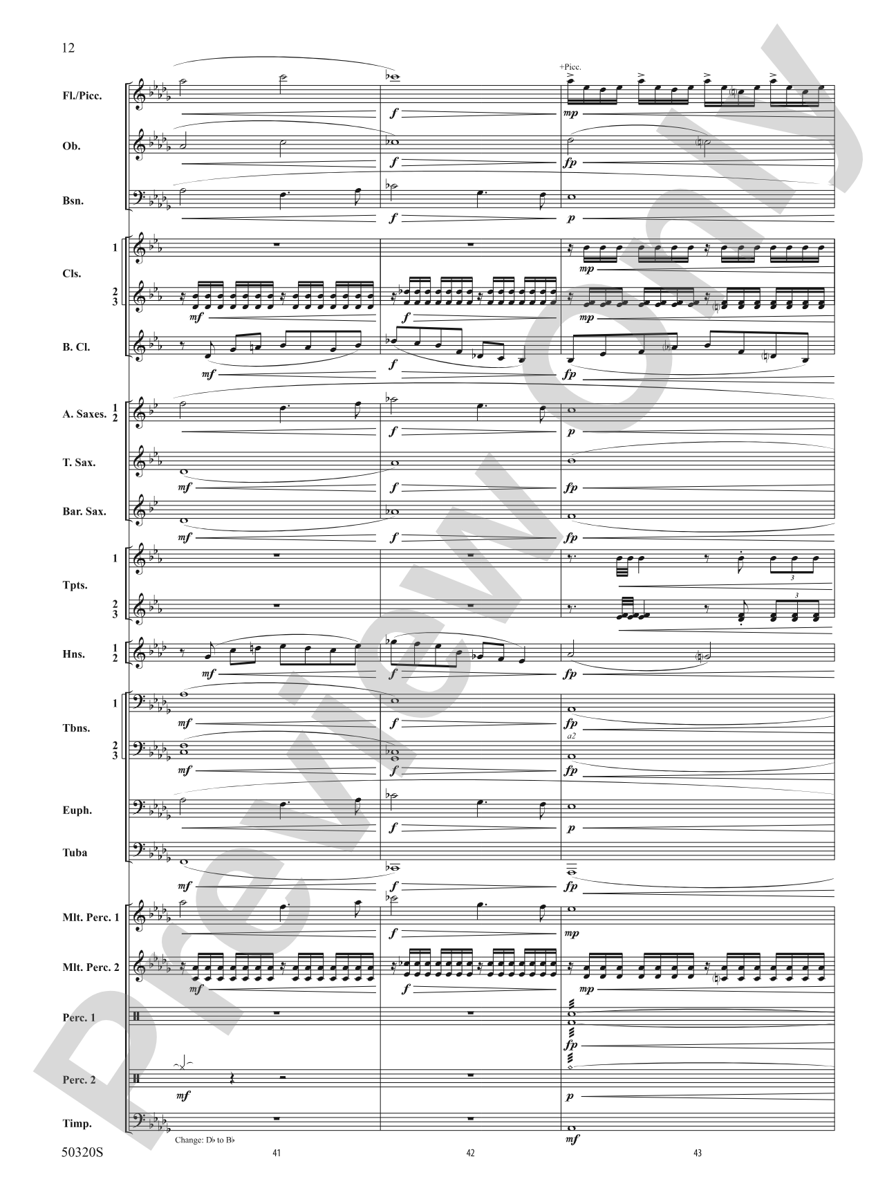 To Light: Concert Band Conductor Score & Parts