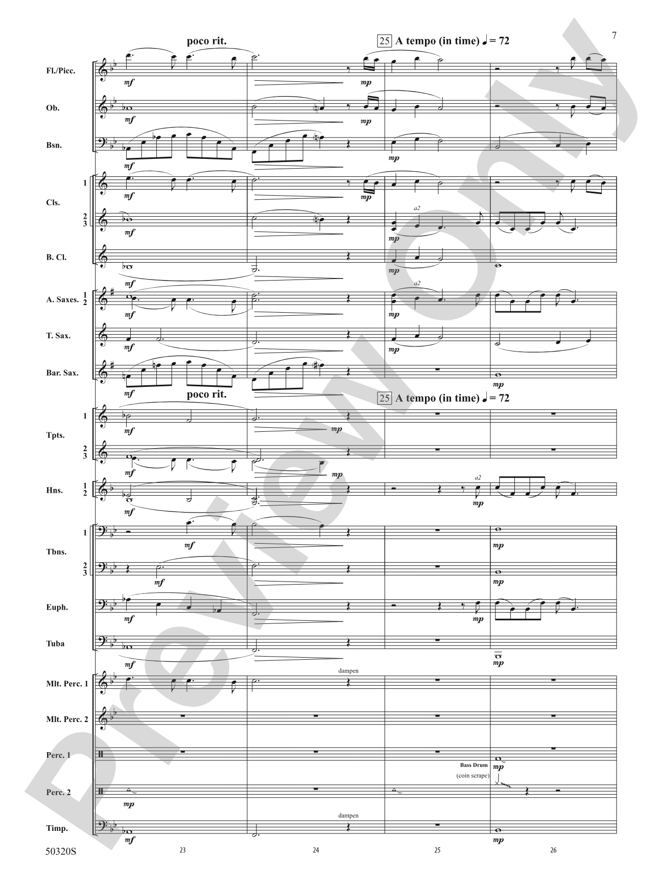 To Light: Concert Band Conductor Score & Parts