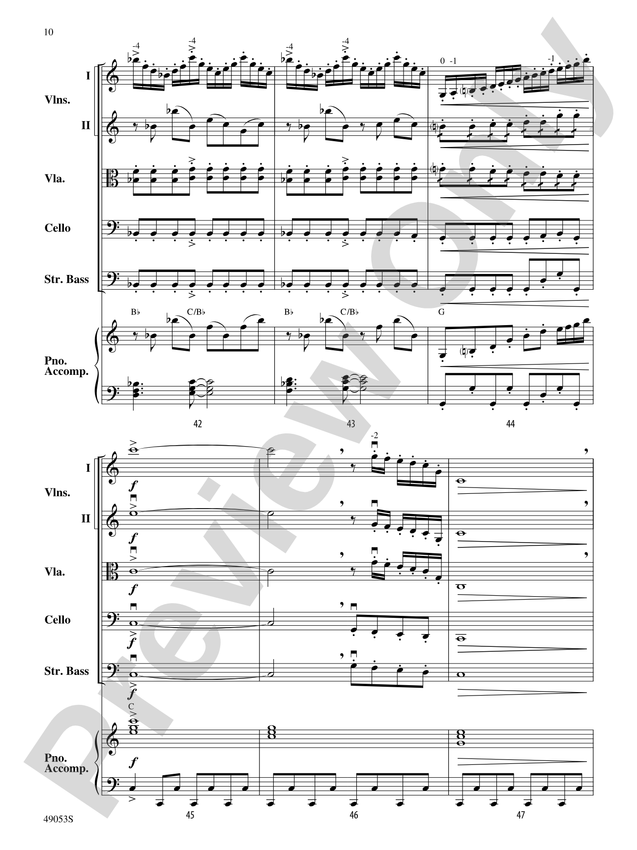 Bach to Rock: String Orchestra Conductor Score & Parts