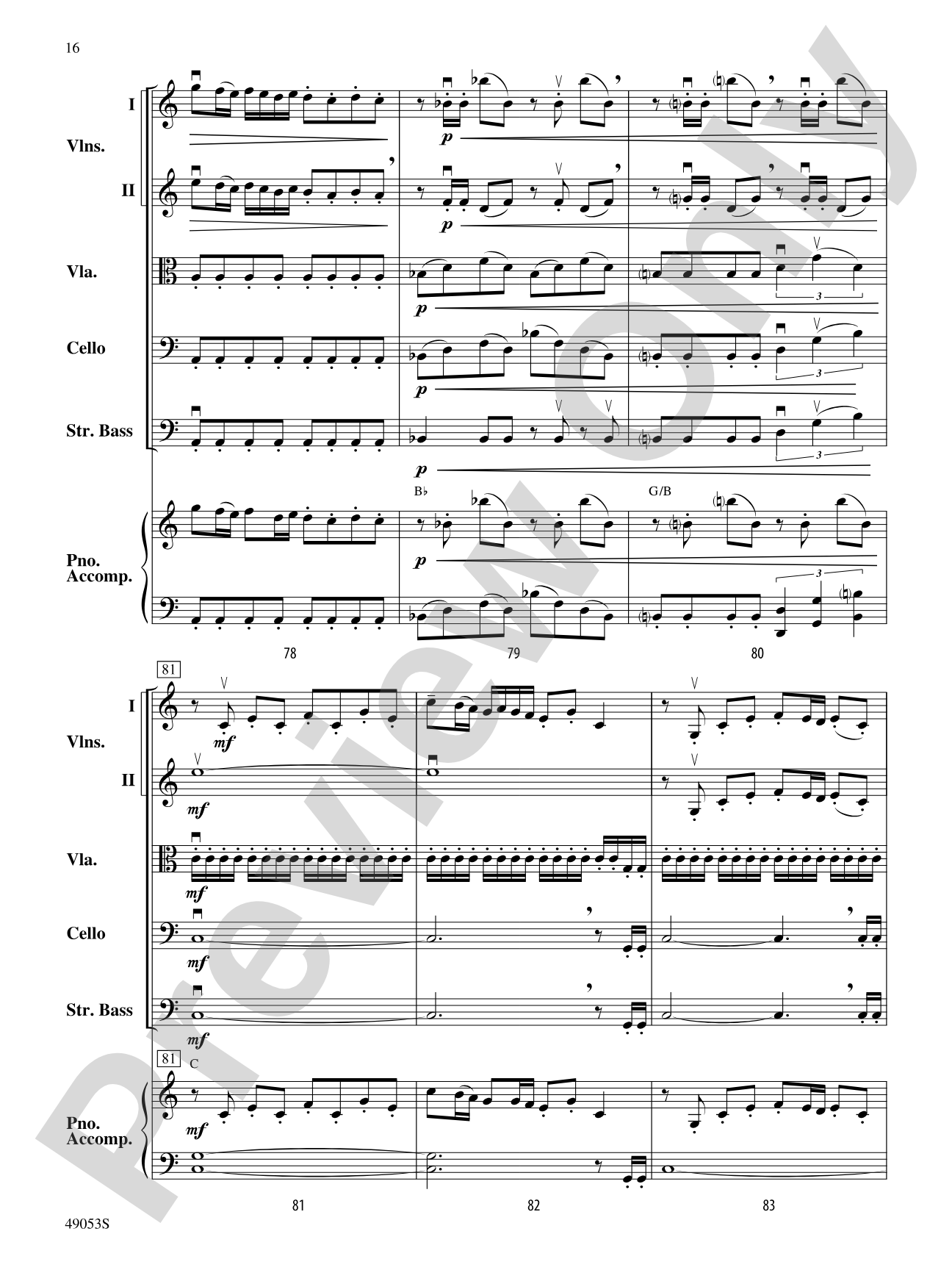 Bach to Rock: String Orchestra Conductor Score & Parts