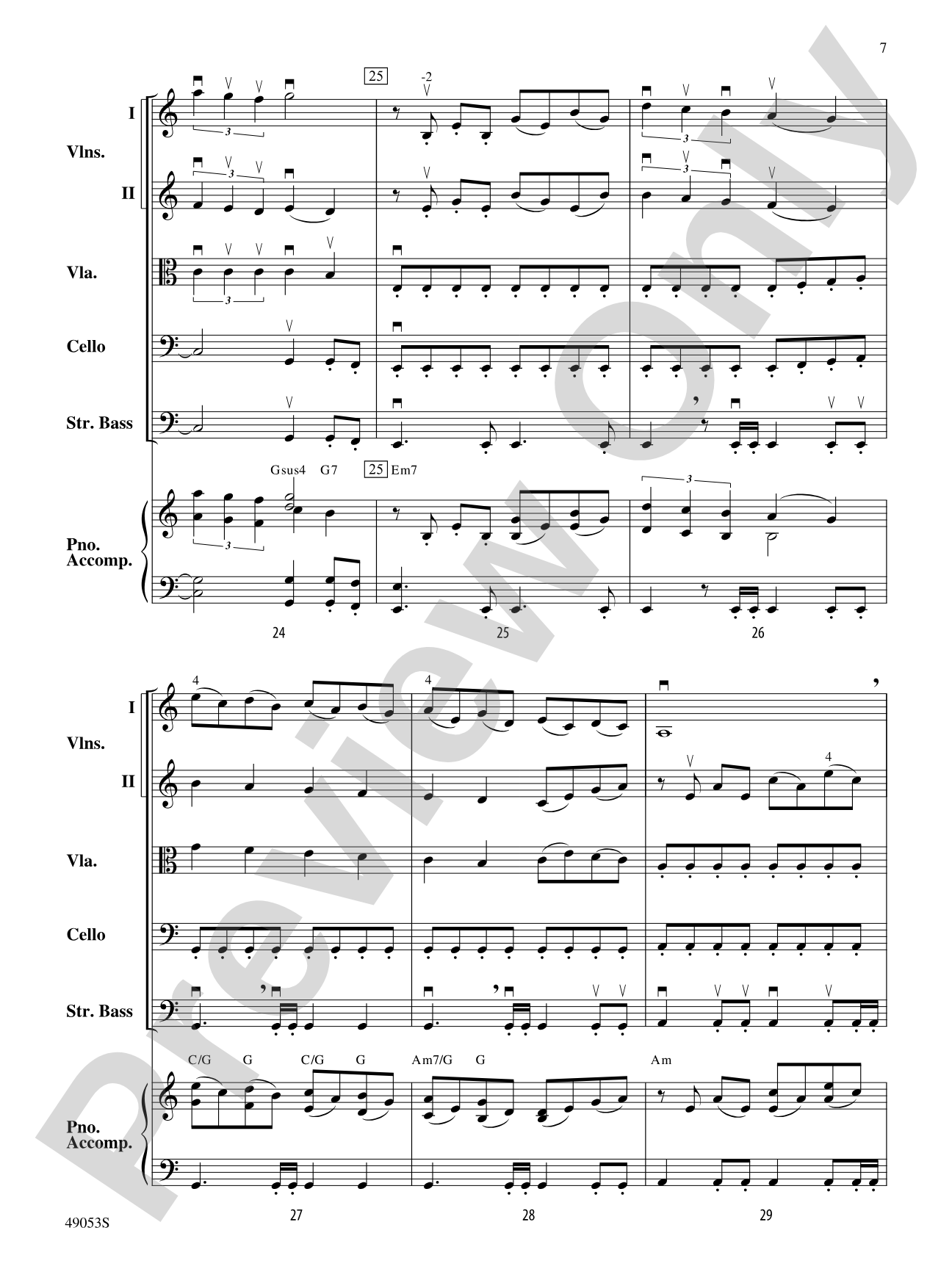 Bach to Rock: String Orchestra Conductor Score & Parts