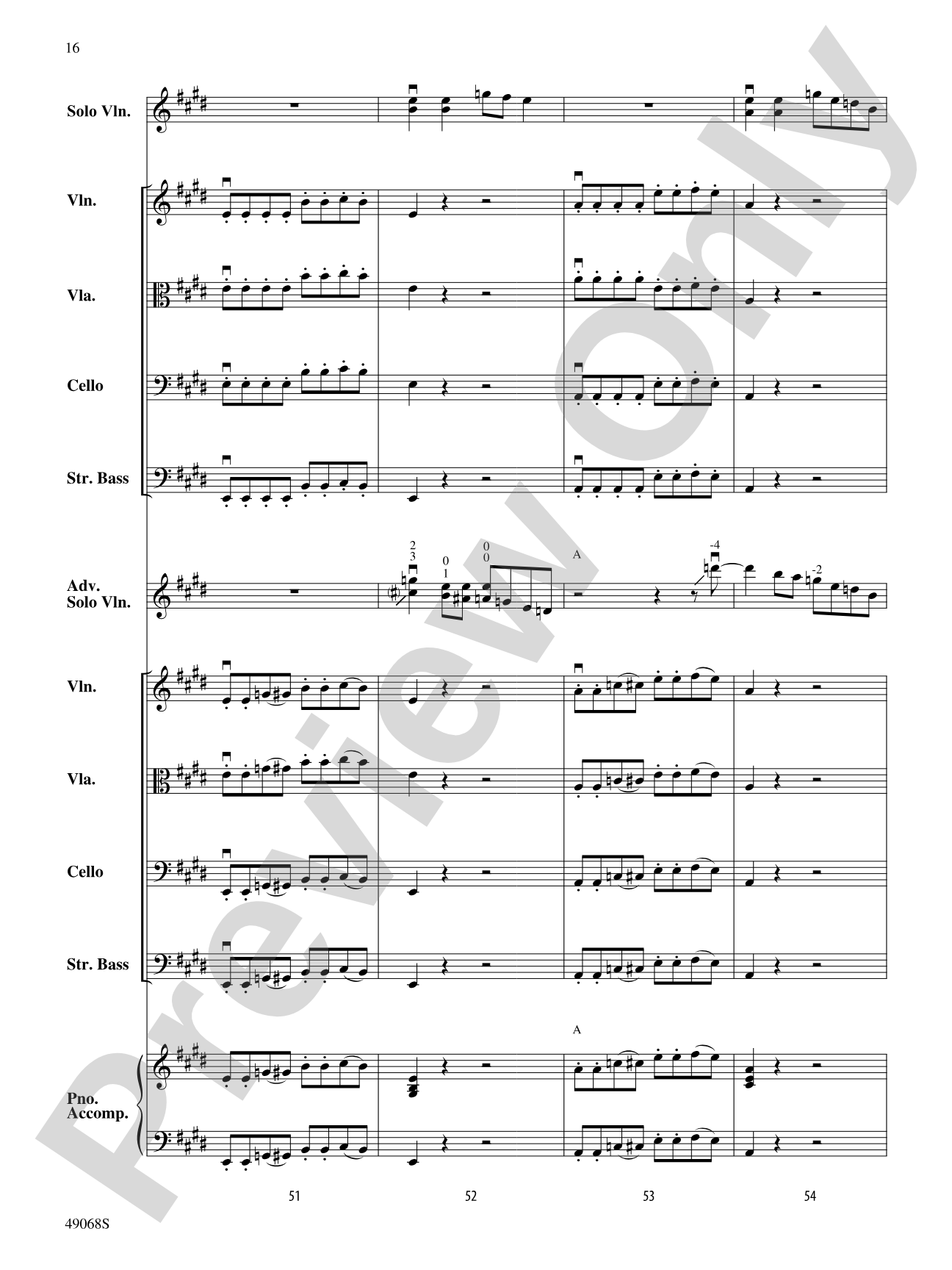 String Thang: String Orchestra Conductor Score & Parts