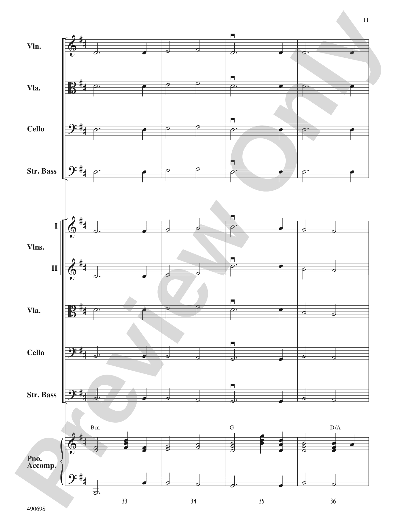 Hunters of Avatar: String Orchestra Conductor Score & Parts