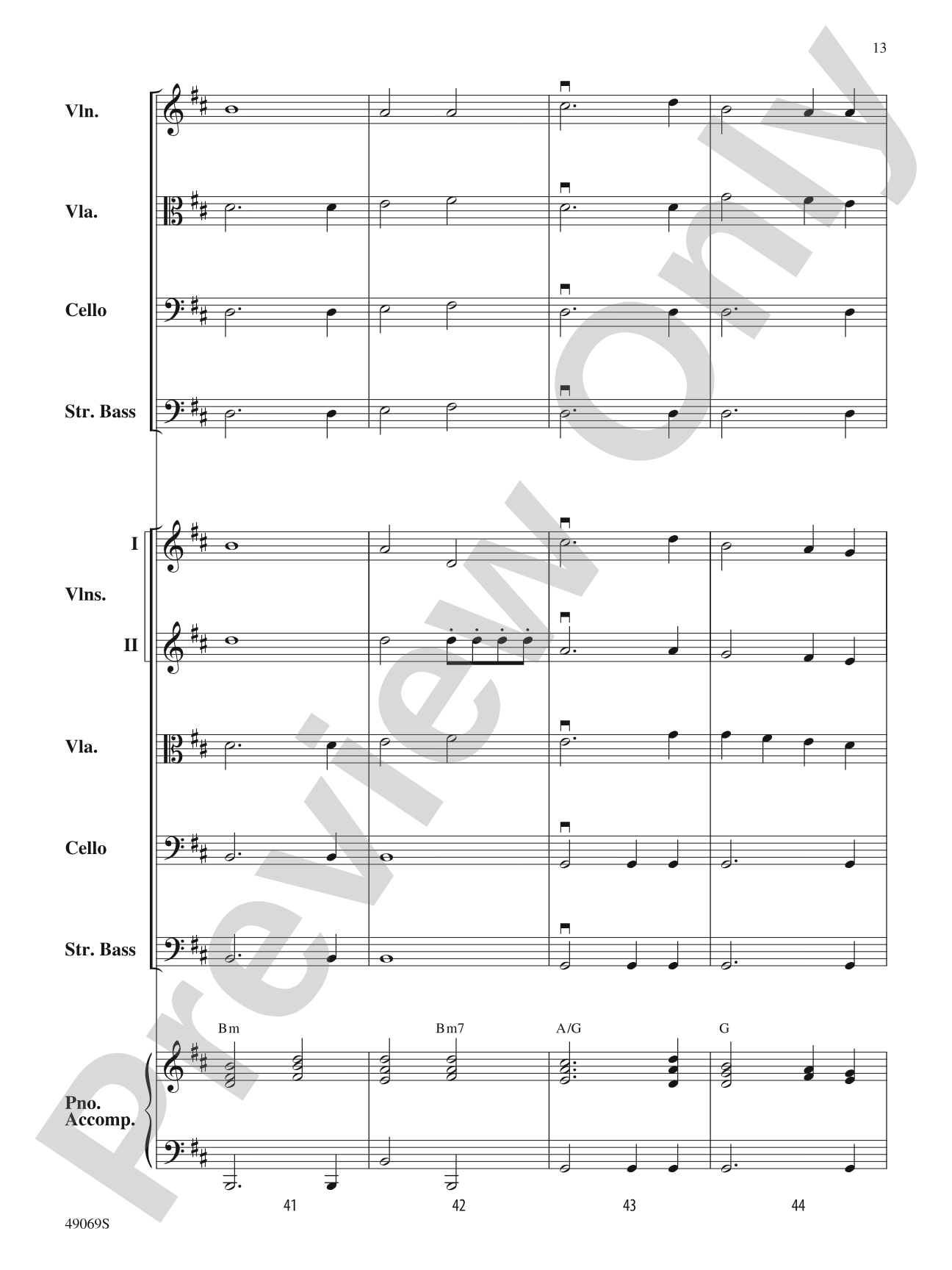 Hunters of Avatar: String Orchestra Conductor Score & Parts