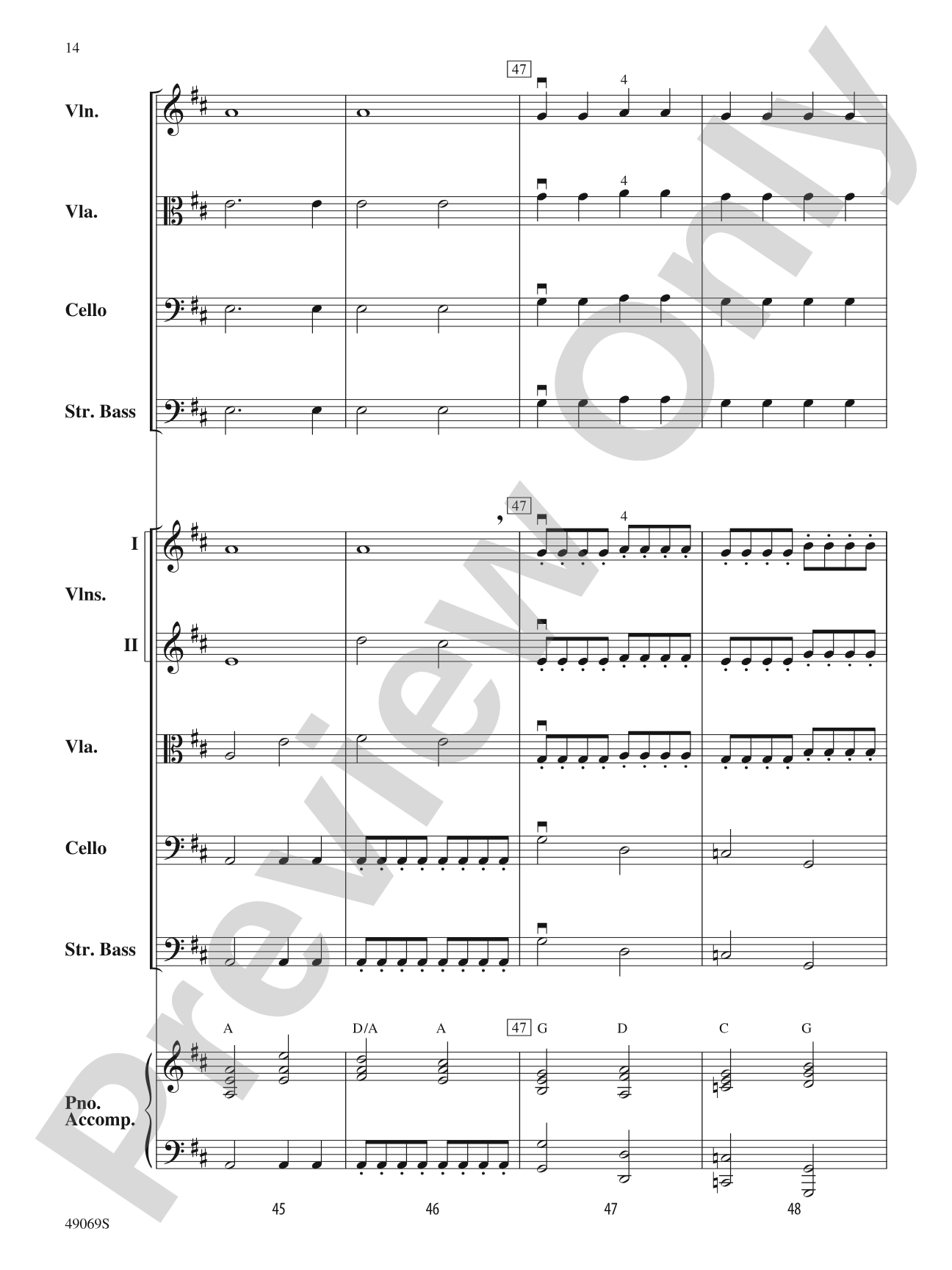 Hunters of Avatar: String Orchestra Conductor Score & Parts
