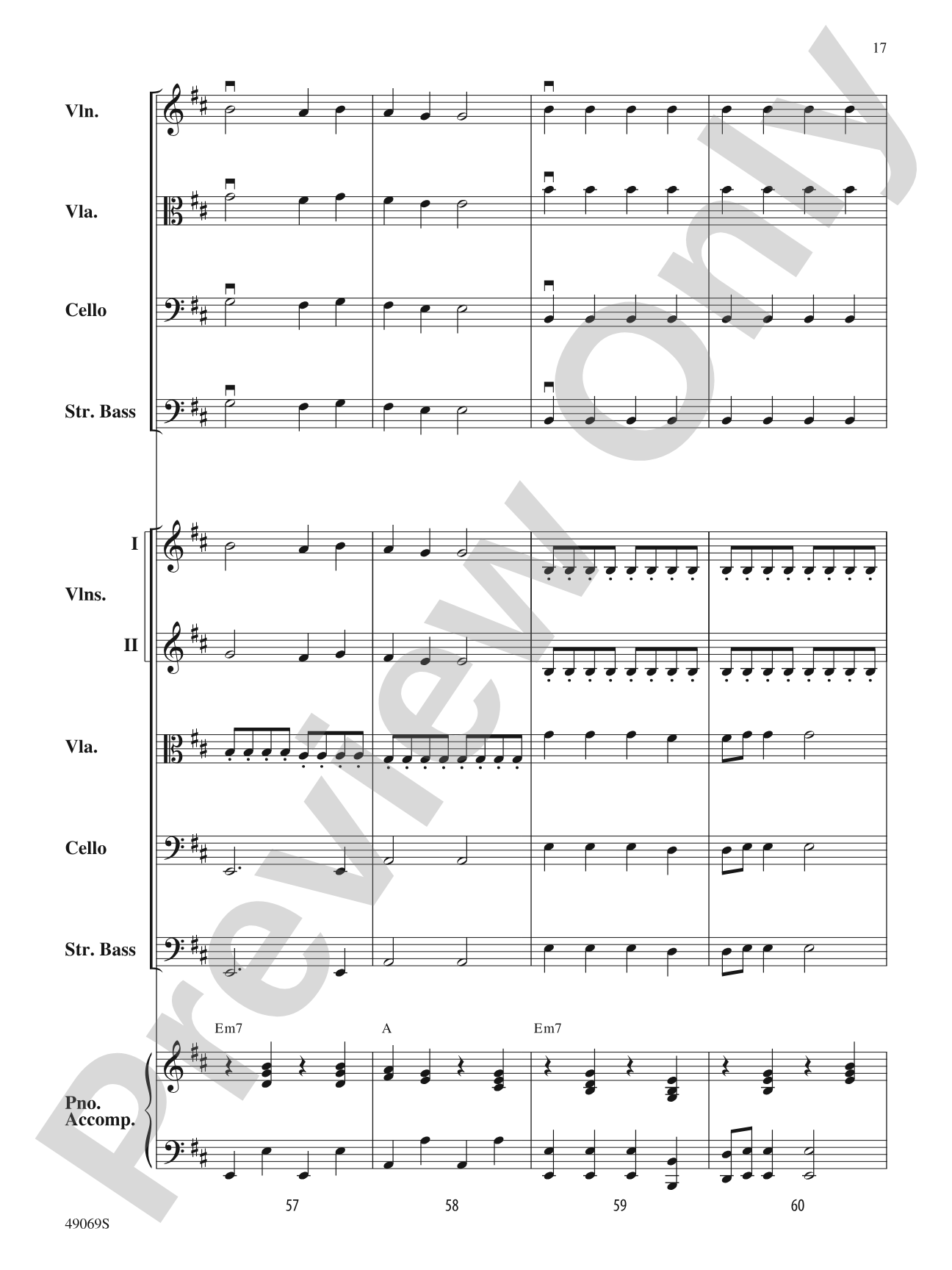 Hunters of Avatar: String Orchestra Conductor Score & Parts