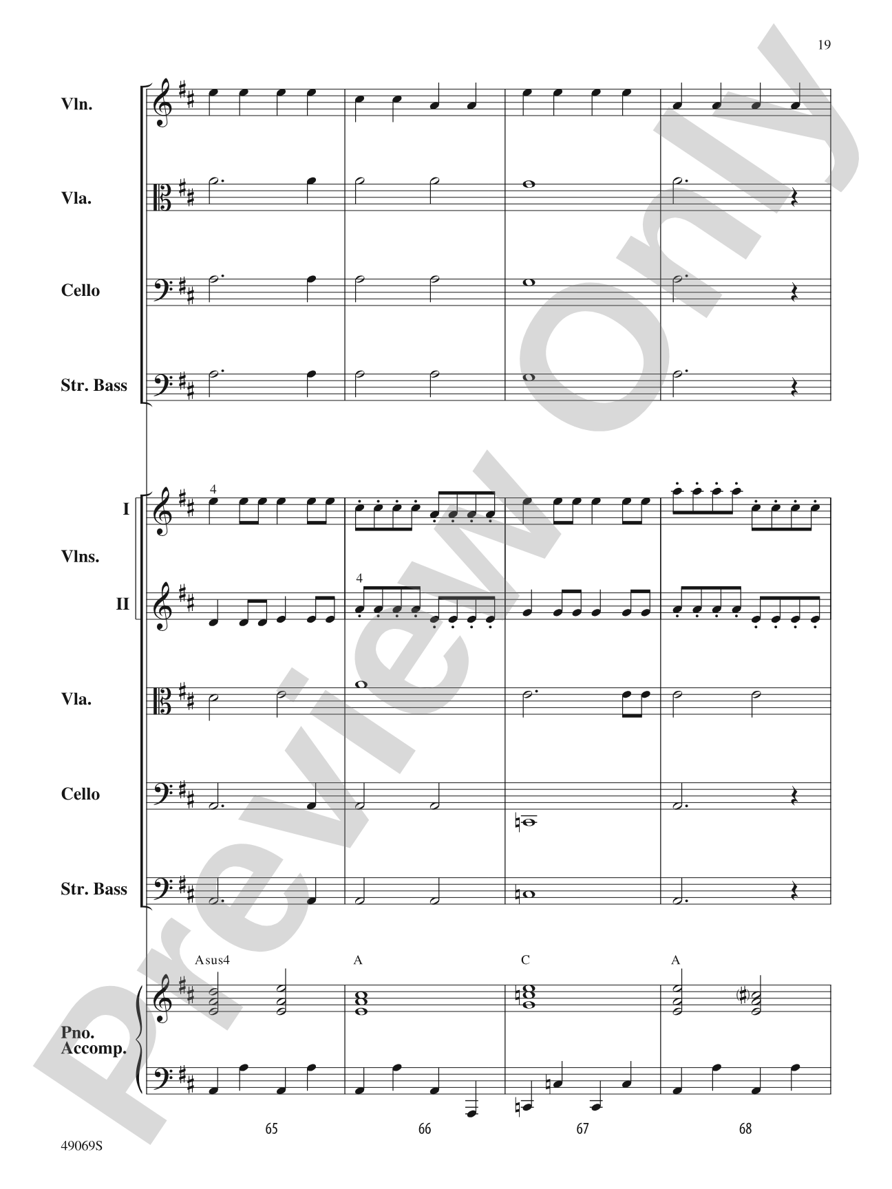 Hunters of Avatar: String Orchestra Conductor Score & Parts