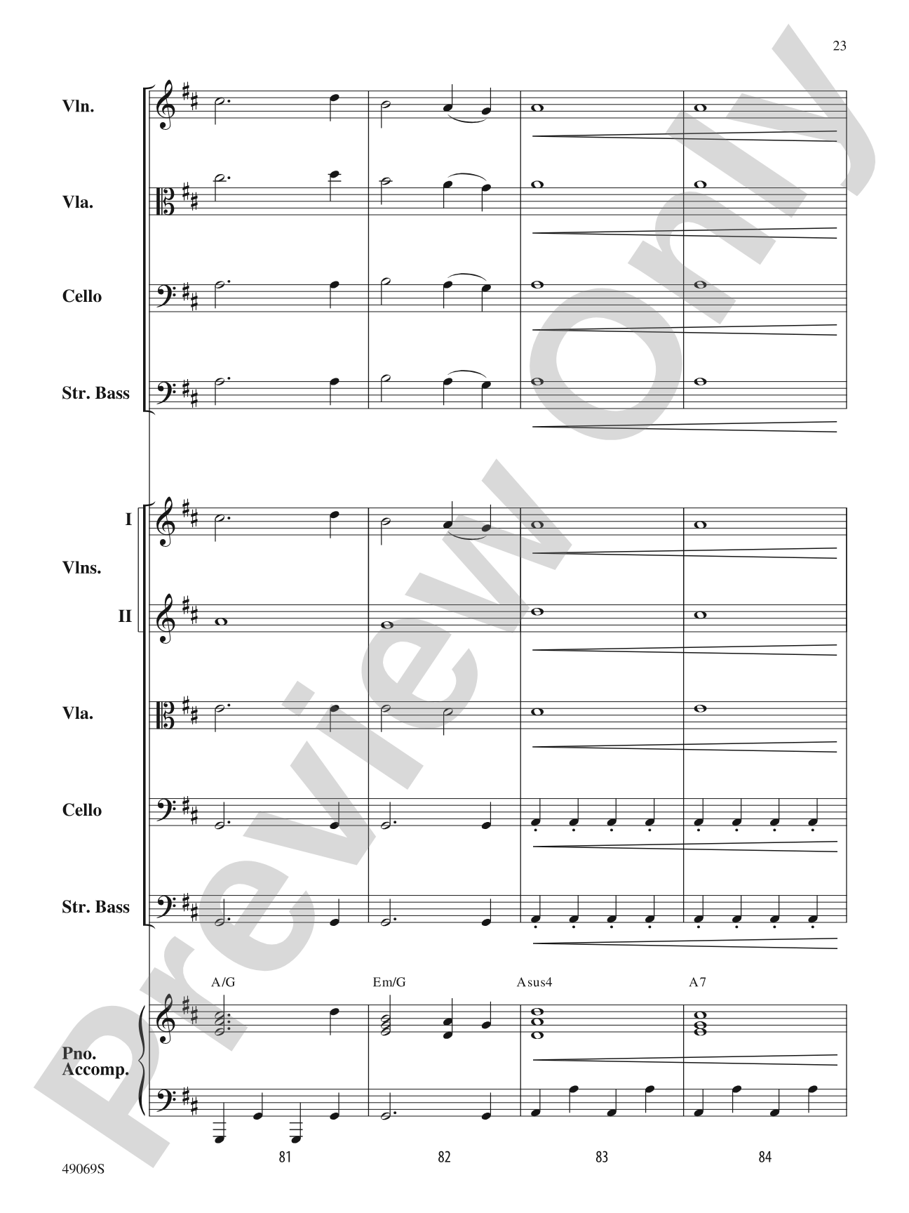 Hunters of Avatar: String Orchestra Conductor Score & Parts