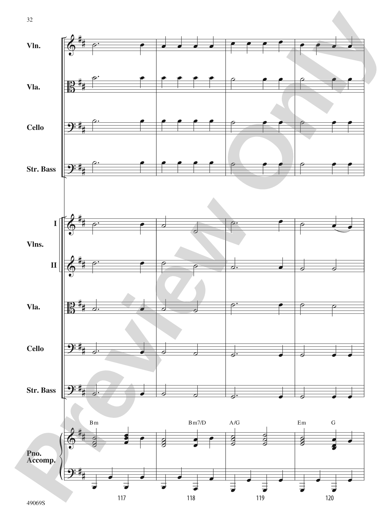 Hunters of Avatar: String Orchestra Conductor Score & Parts