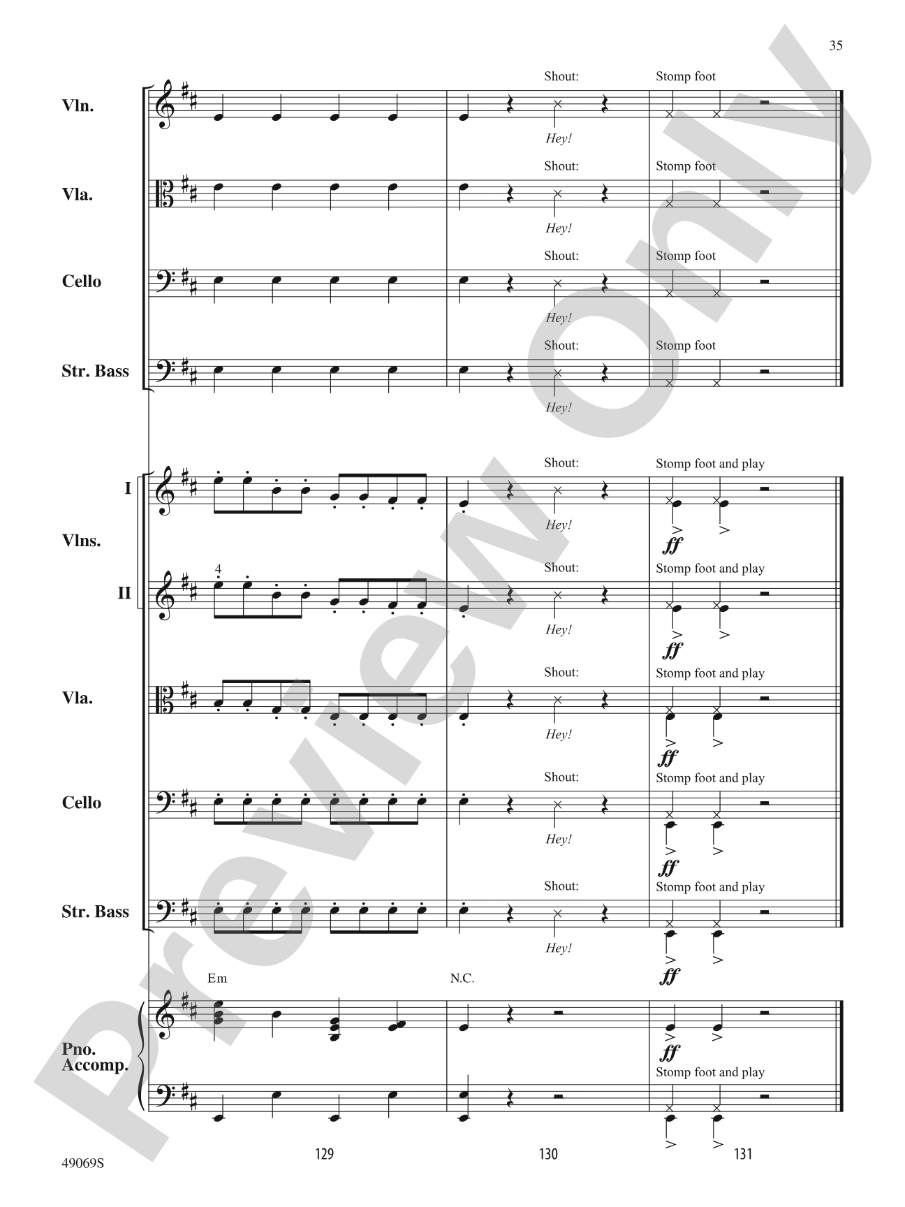 Hunters of Avatar: String Orchestra Conductor Score & Parts