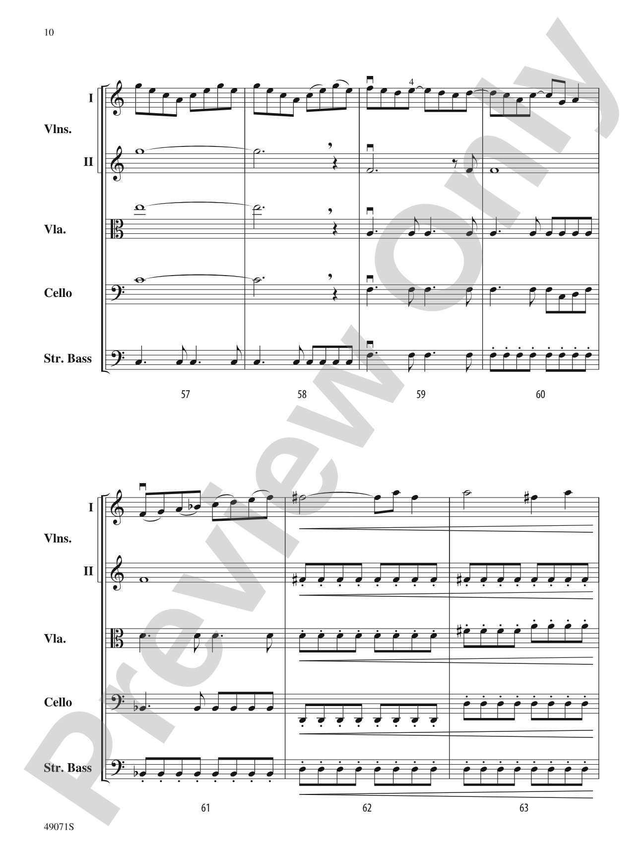 Ride the Wind: String Orchestra Conductor Score & Parts