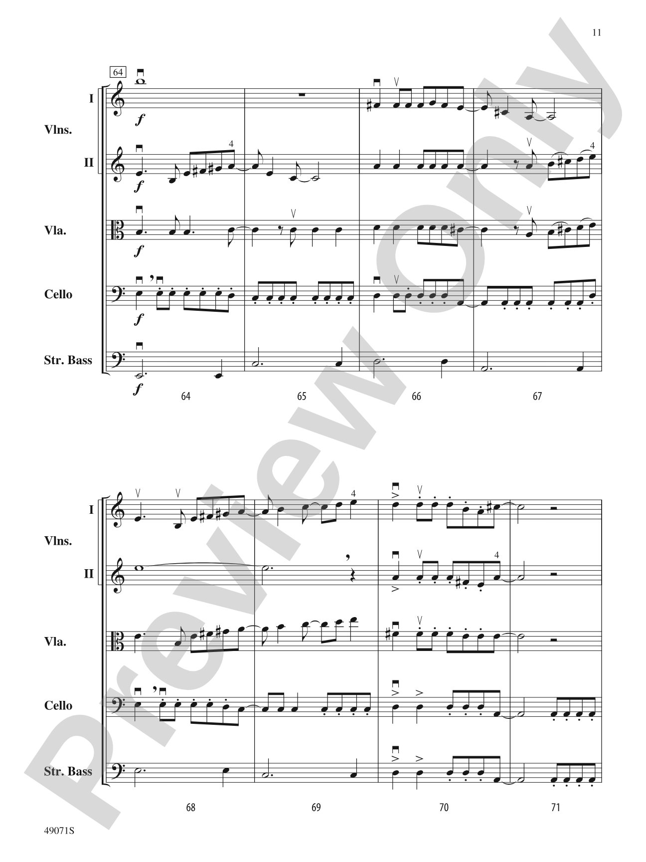 Ride the Wind: String Orchestra Conductor Score & Parts