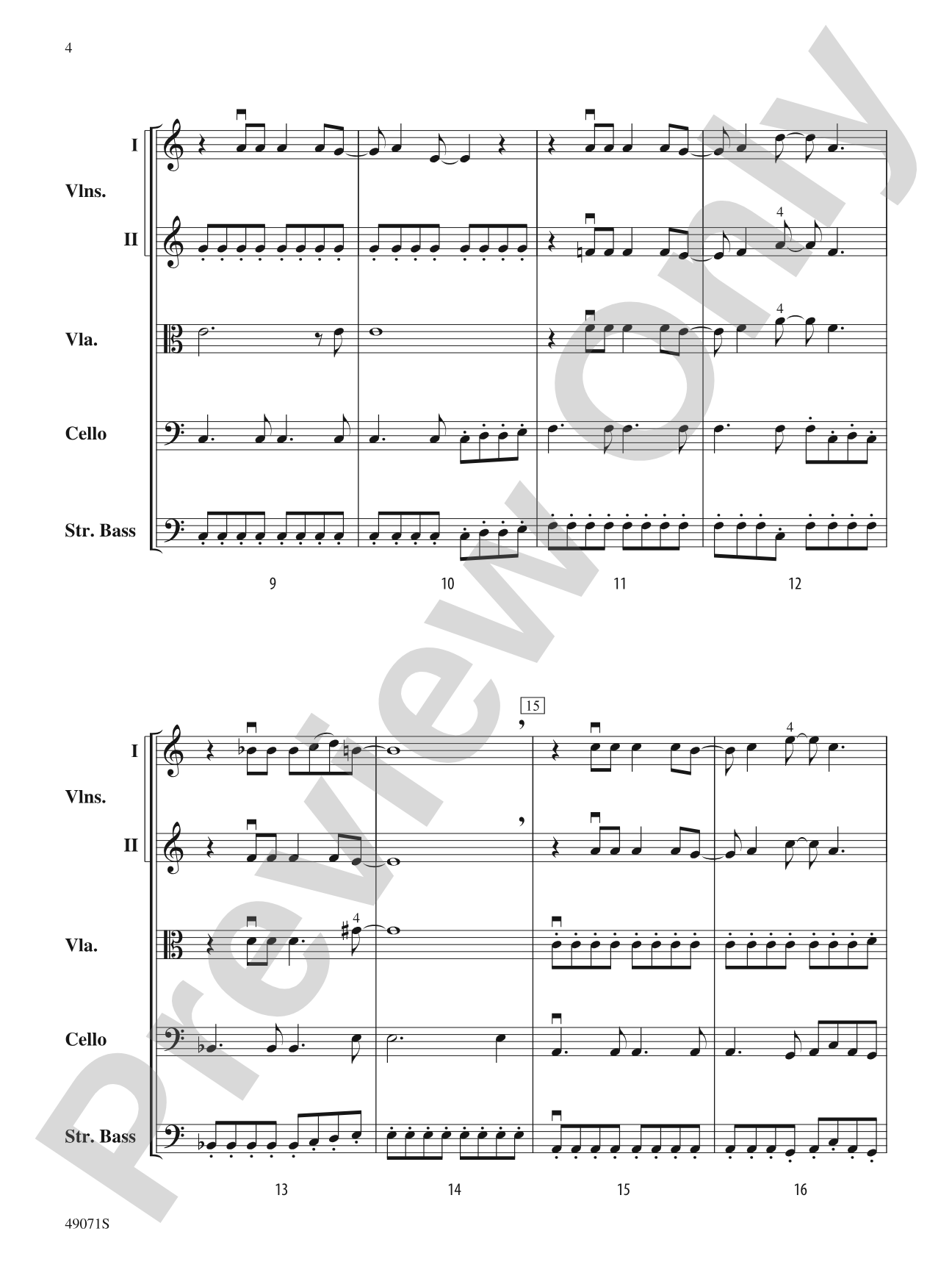 Ride the Wind: String Orchestra Conductor Score & Parts