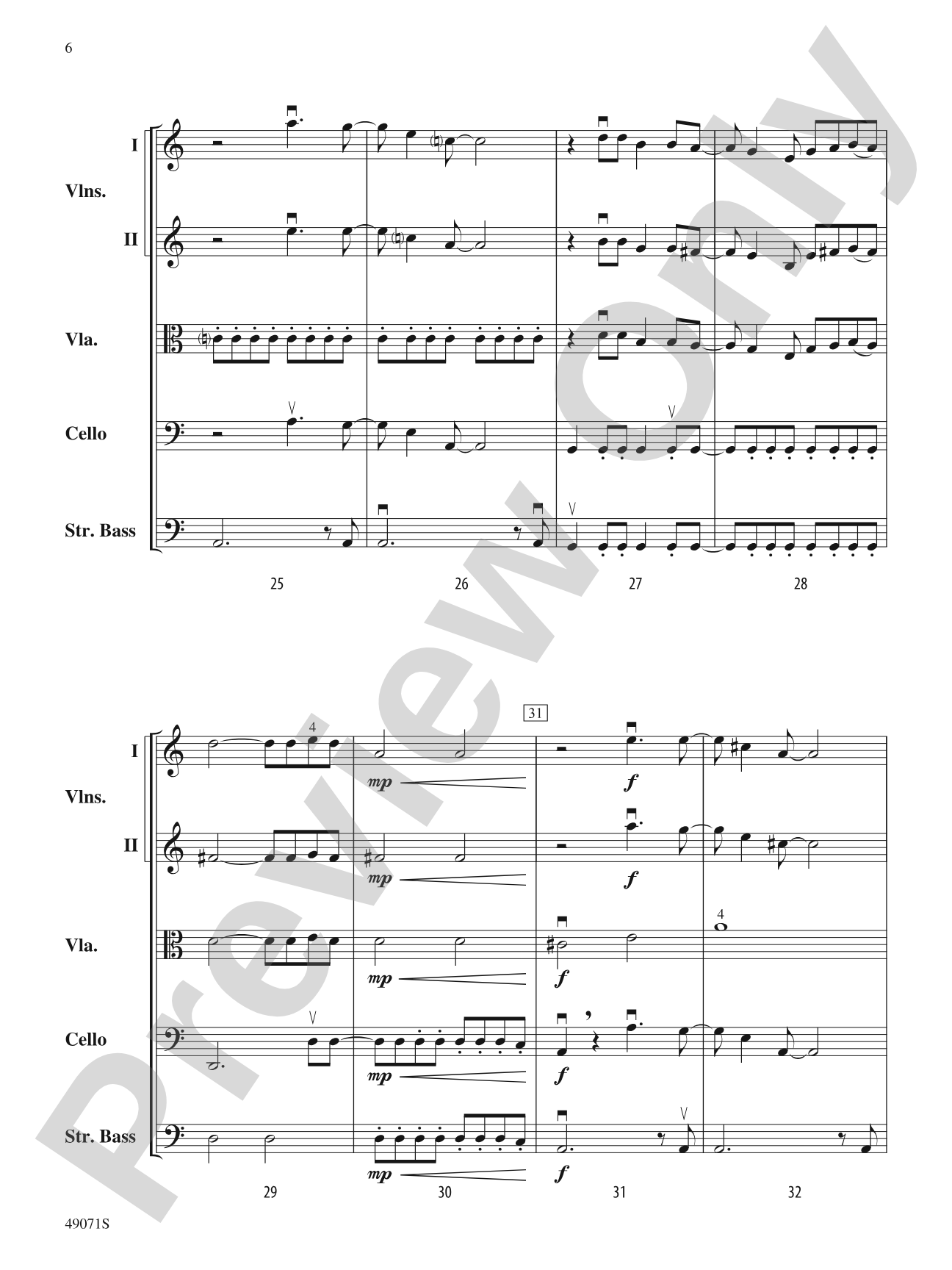 Ride the Wind: String Orchestra Conductor Score & Parts