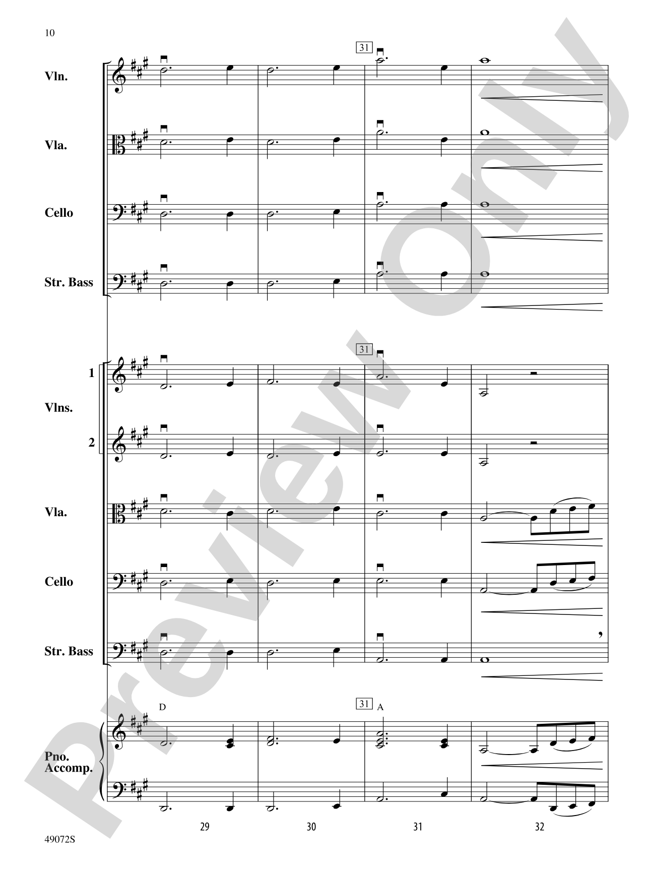Arizona Sun: String Orchestra Conductor Score & Parts