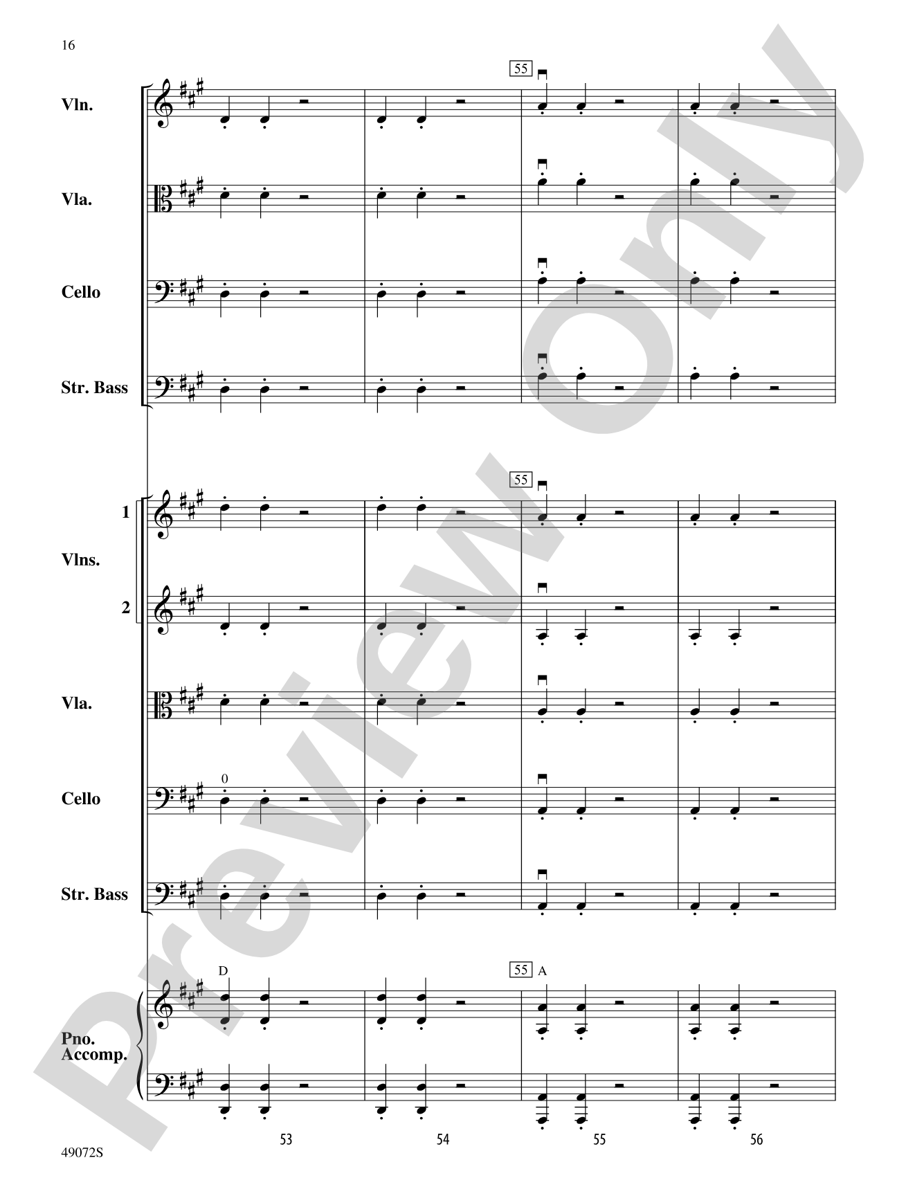 Arizona Sun: String Orchestra Conductor Score & Parts
