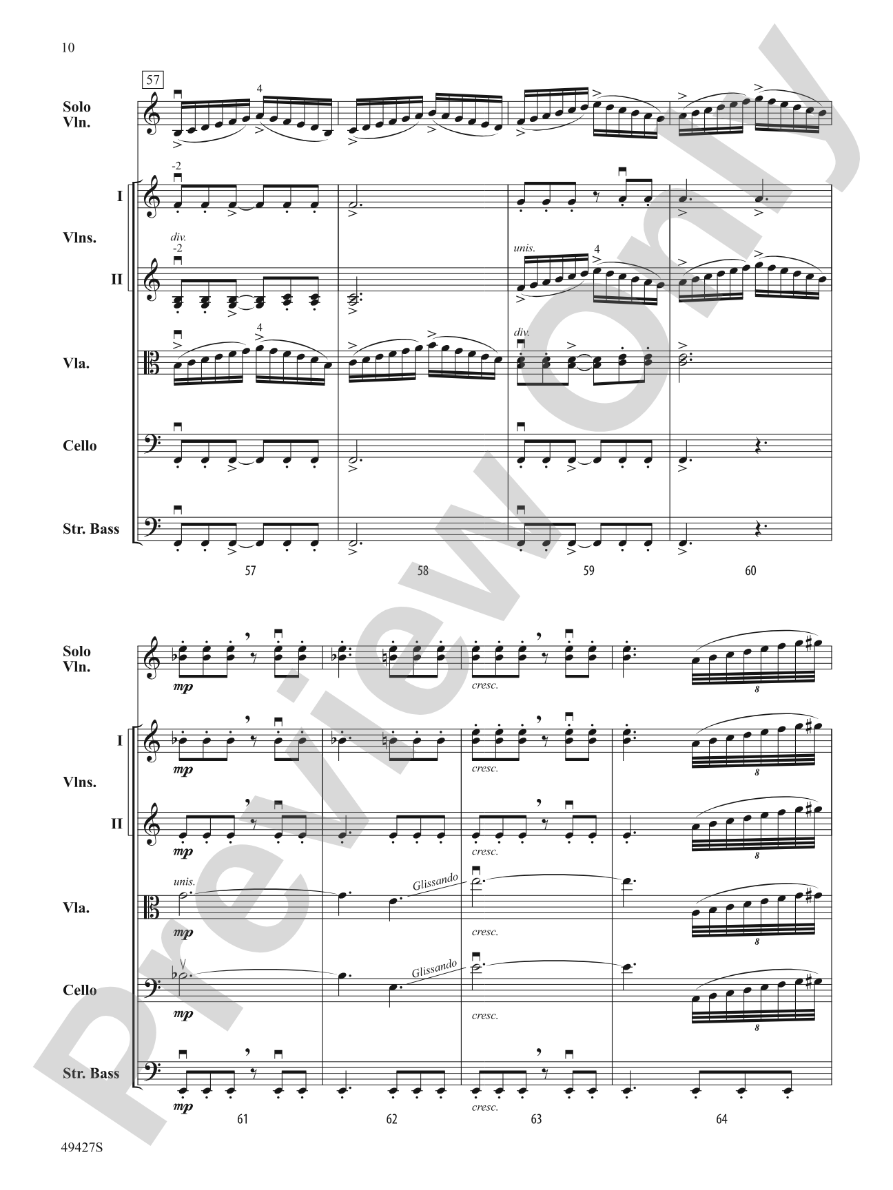 Fireball: String Orchestra Conductor Score & Parts