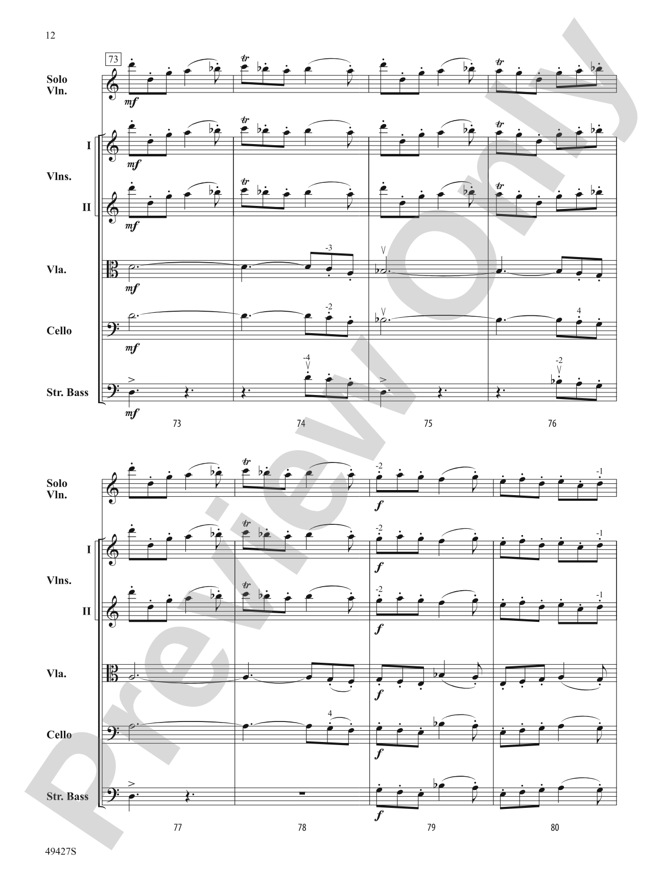 Fireball: String Orchestra Conductor Score & Parts