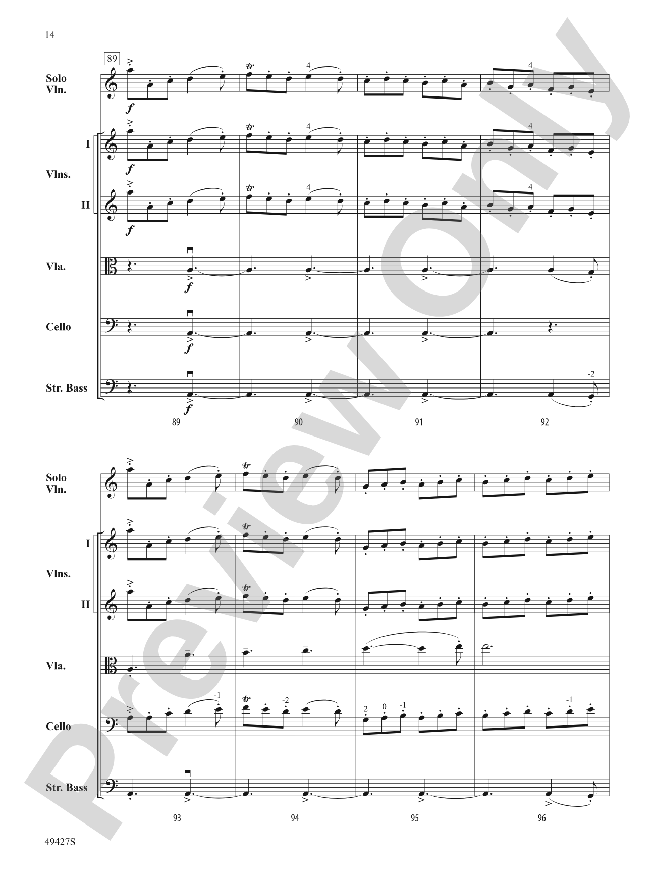 Fireball: String Orchestra Conductor Score & Parts