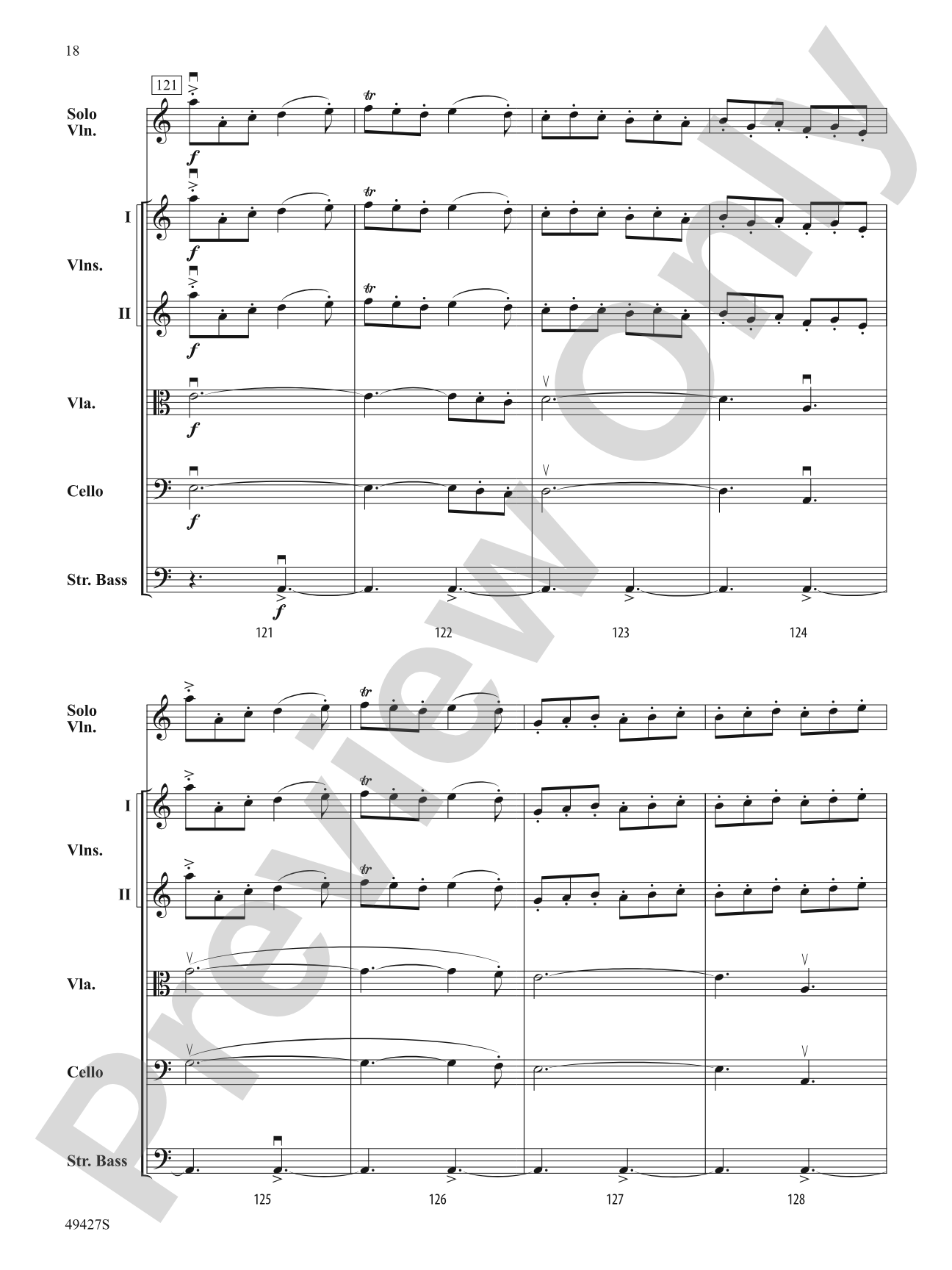 Fireball: String Orchestra Conductor Score & Parts