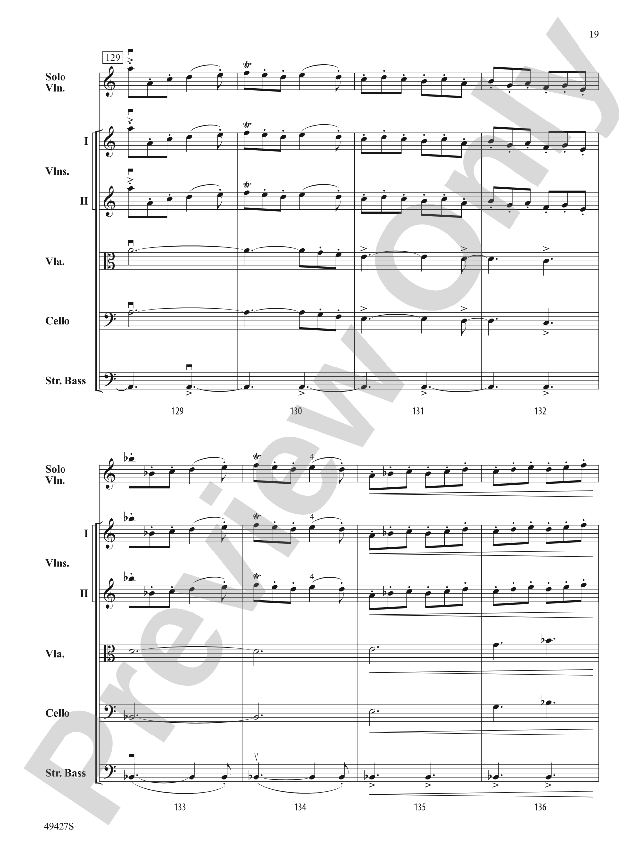 Fireball: String Orchestra Conductor Score & Parts