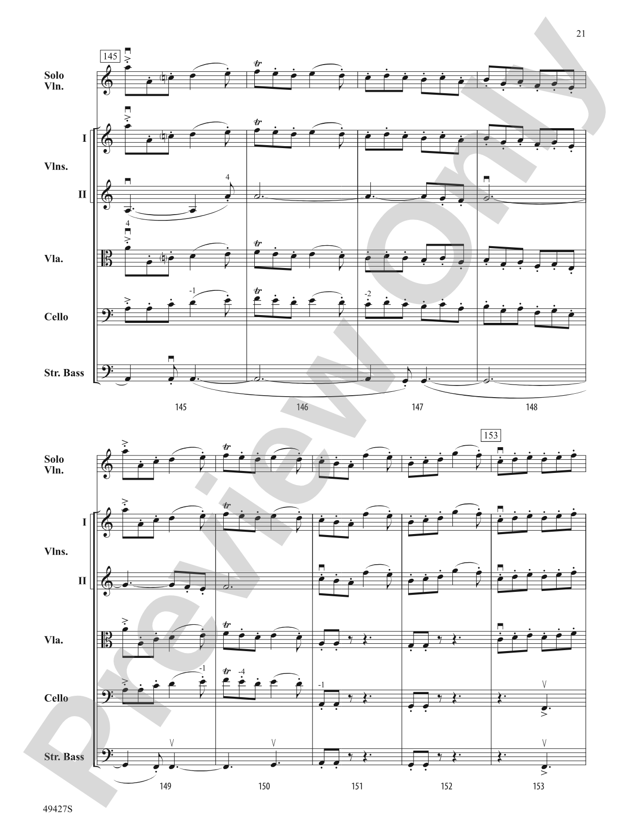 Fireball: String Orchestra Conductor Score & Parts