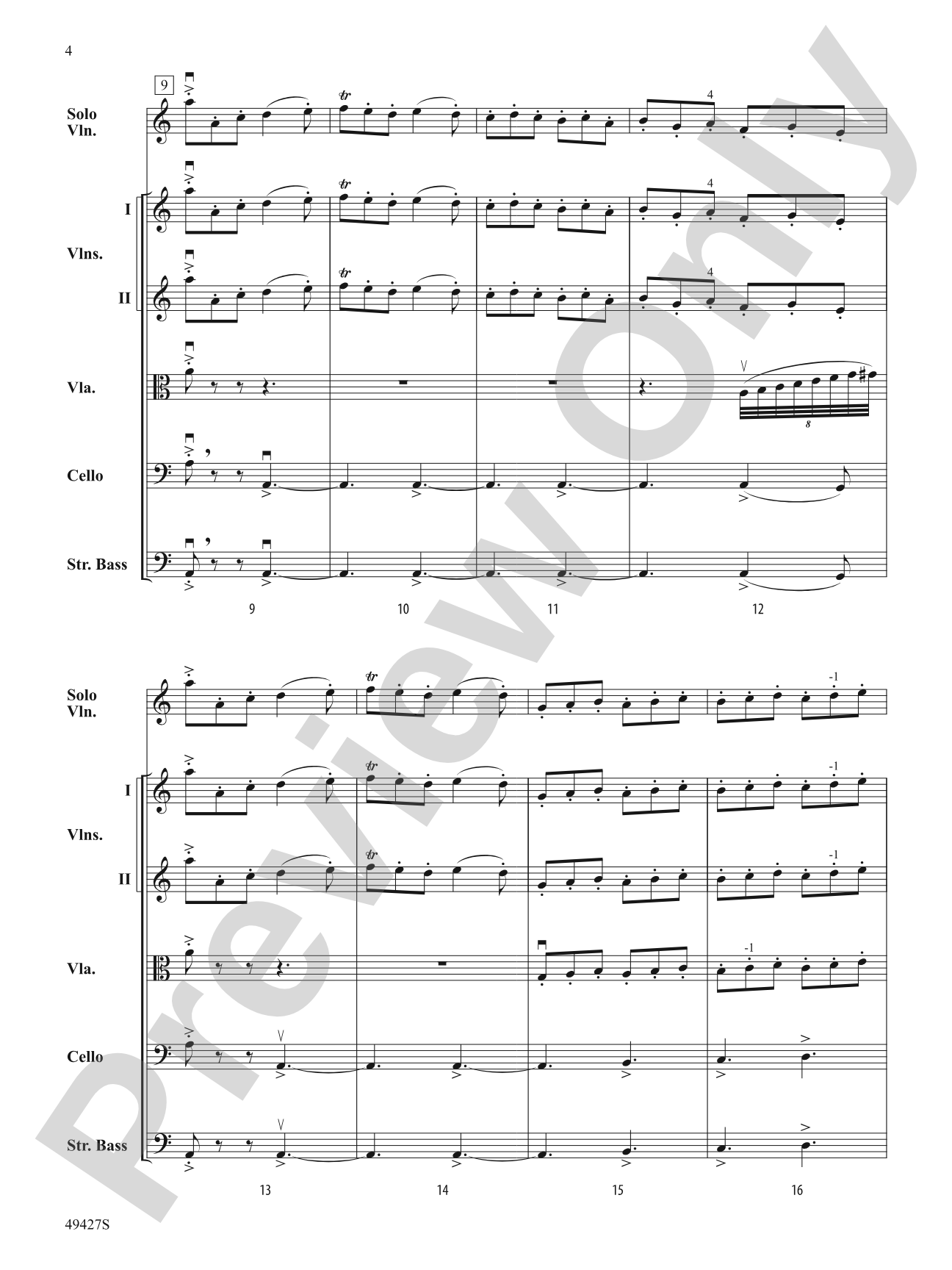 Fireball: String Orchestra Conductor Score & Parts