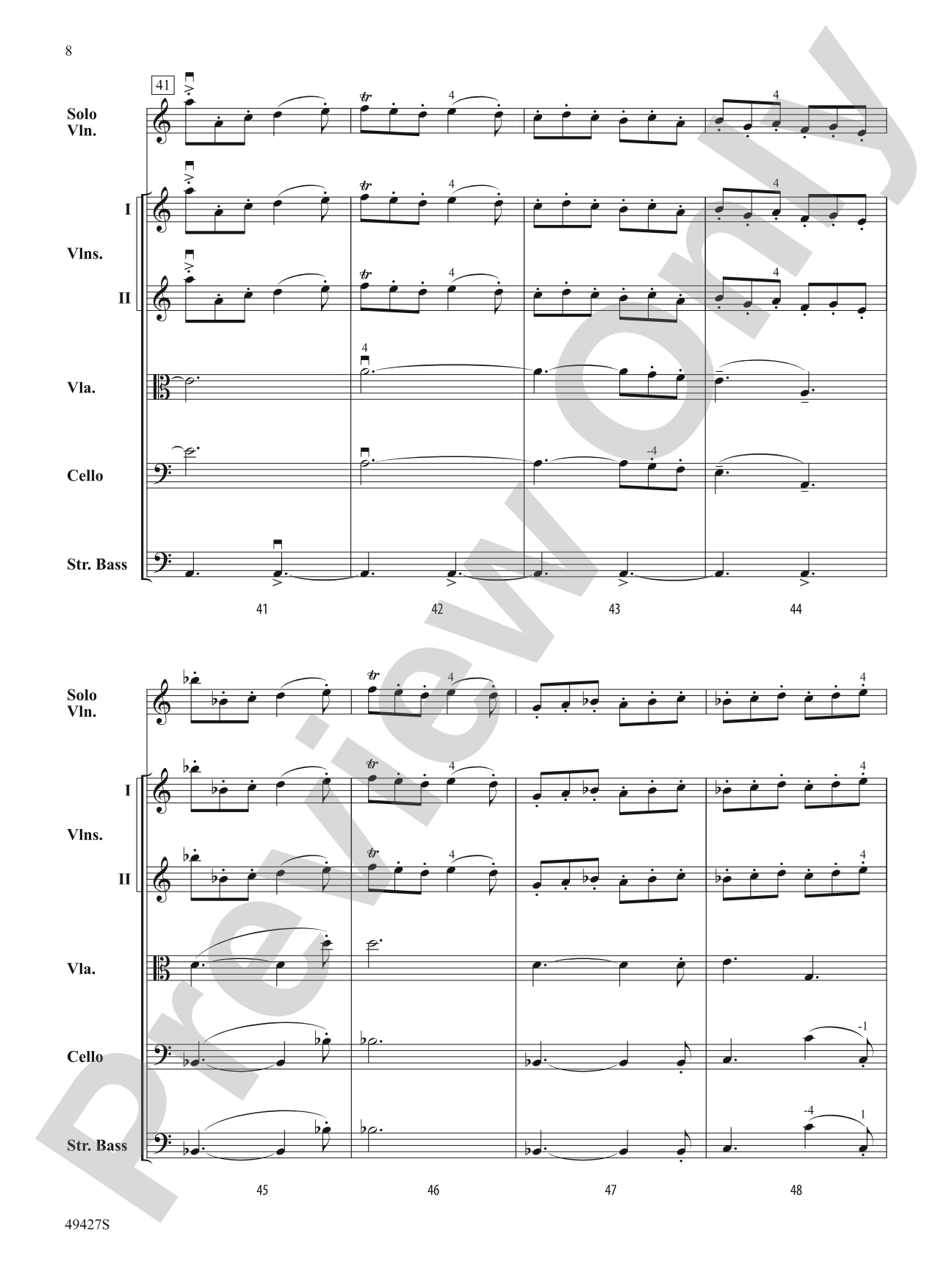 Fireball: String Orchestra Conductor Score & Parts
