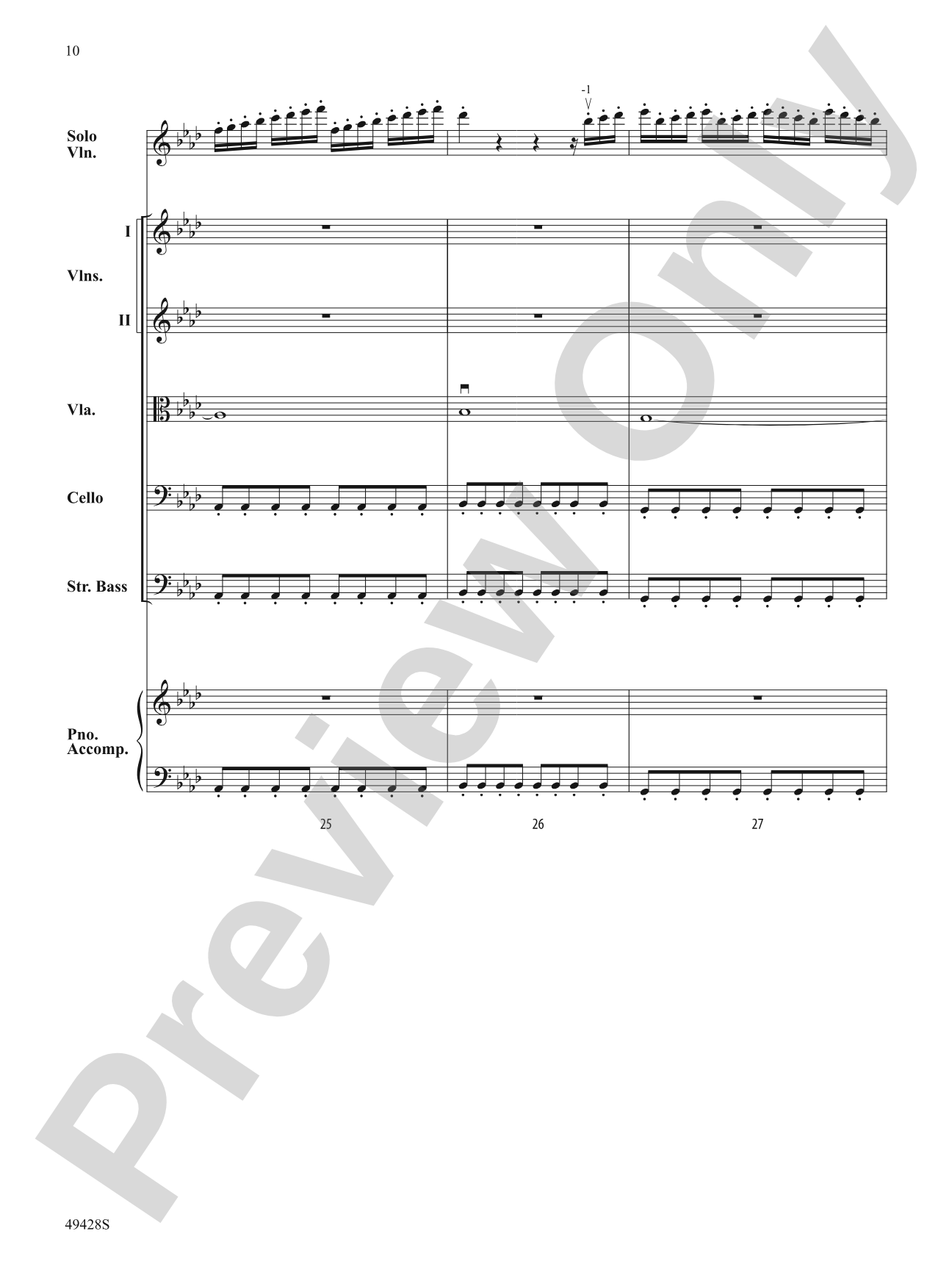 Vivaldi Rocks: String Orchestra Conductor Score & Parts