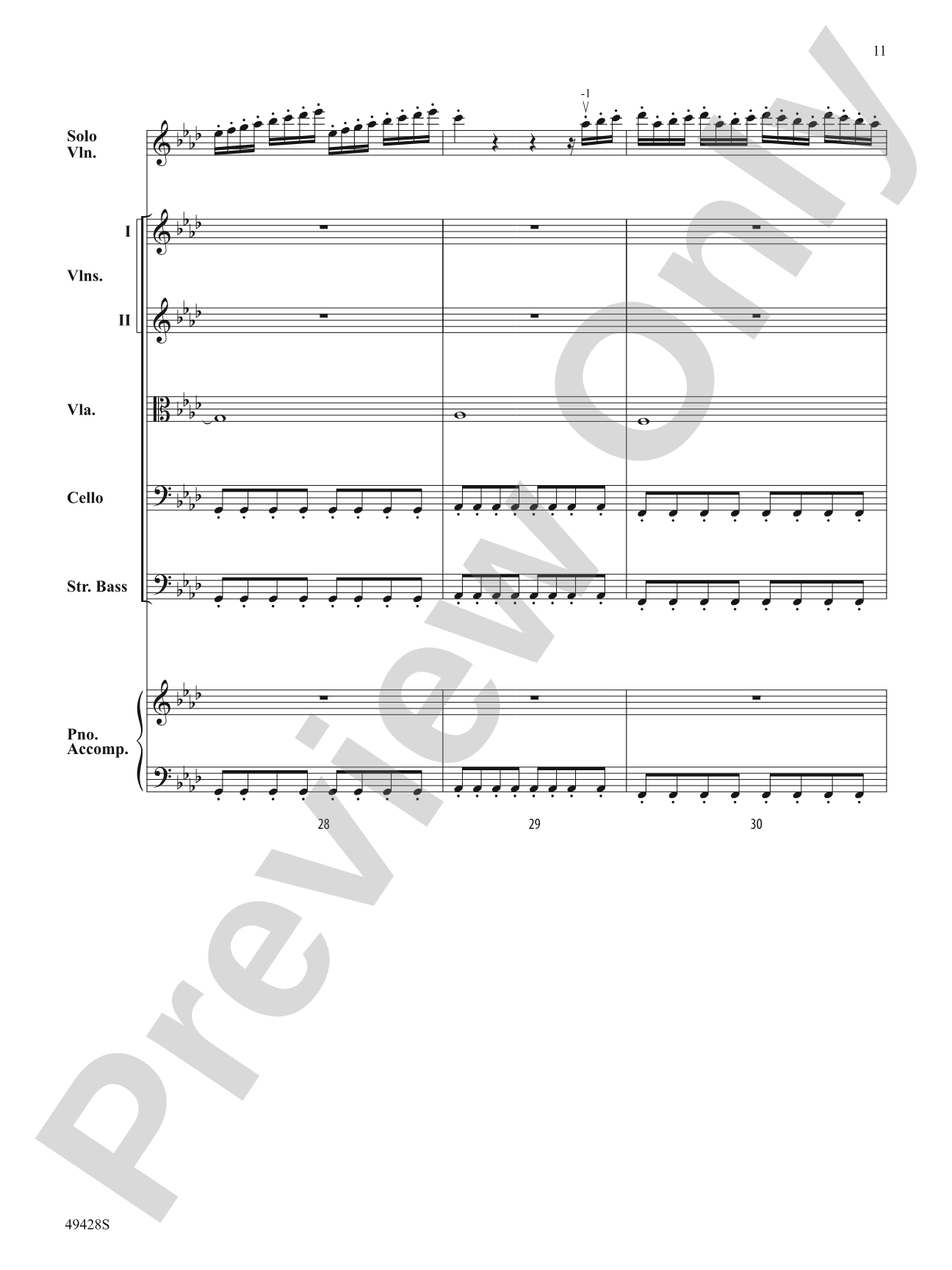Vivaldi Rocks: String Orchestra Conductor Score & Parts